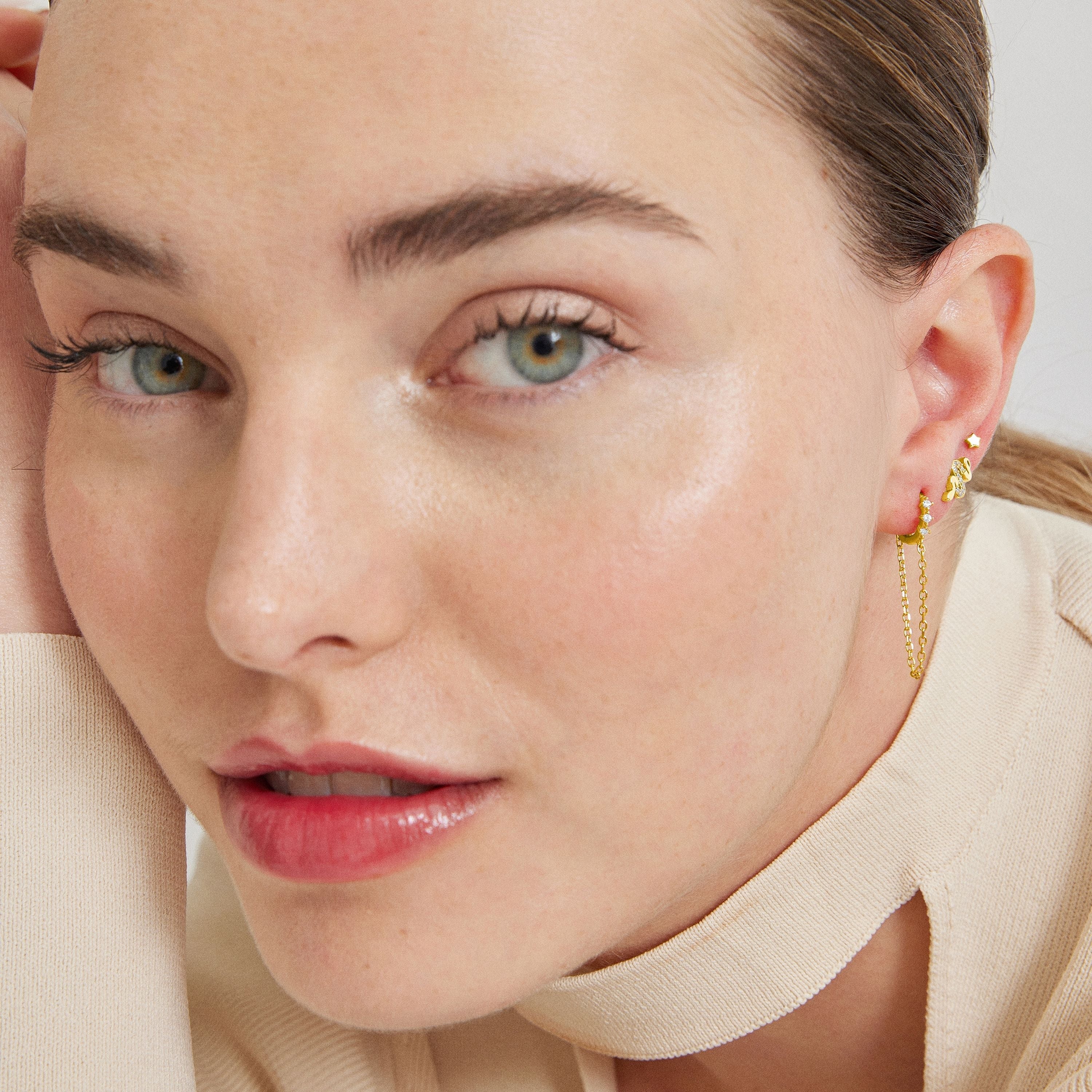Turhad, Mapu and Lanuh Piercing Set in 925 Sterling Silver