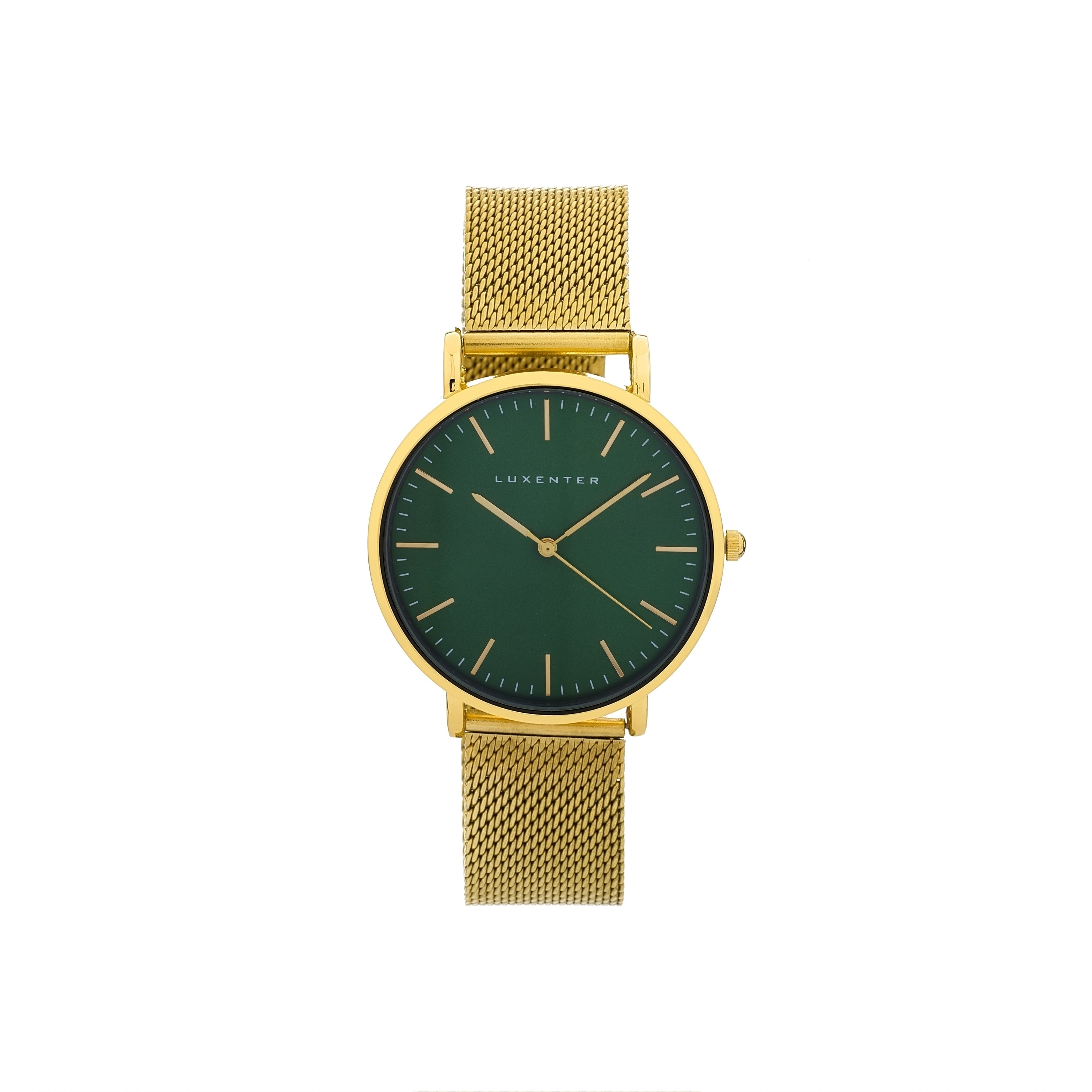 18K yellow gold finished watch - Lici