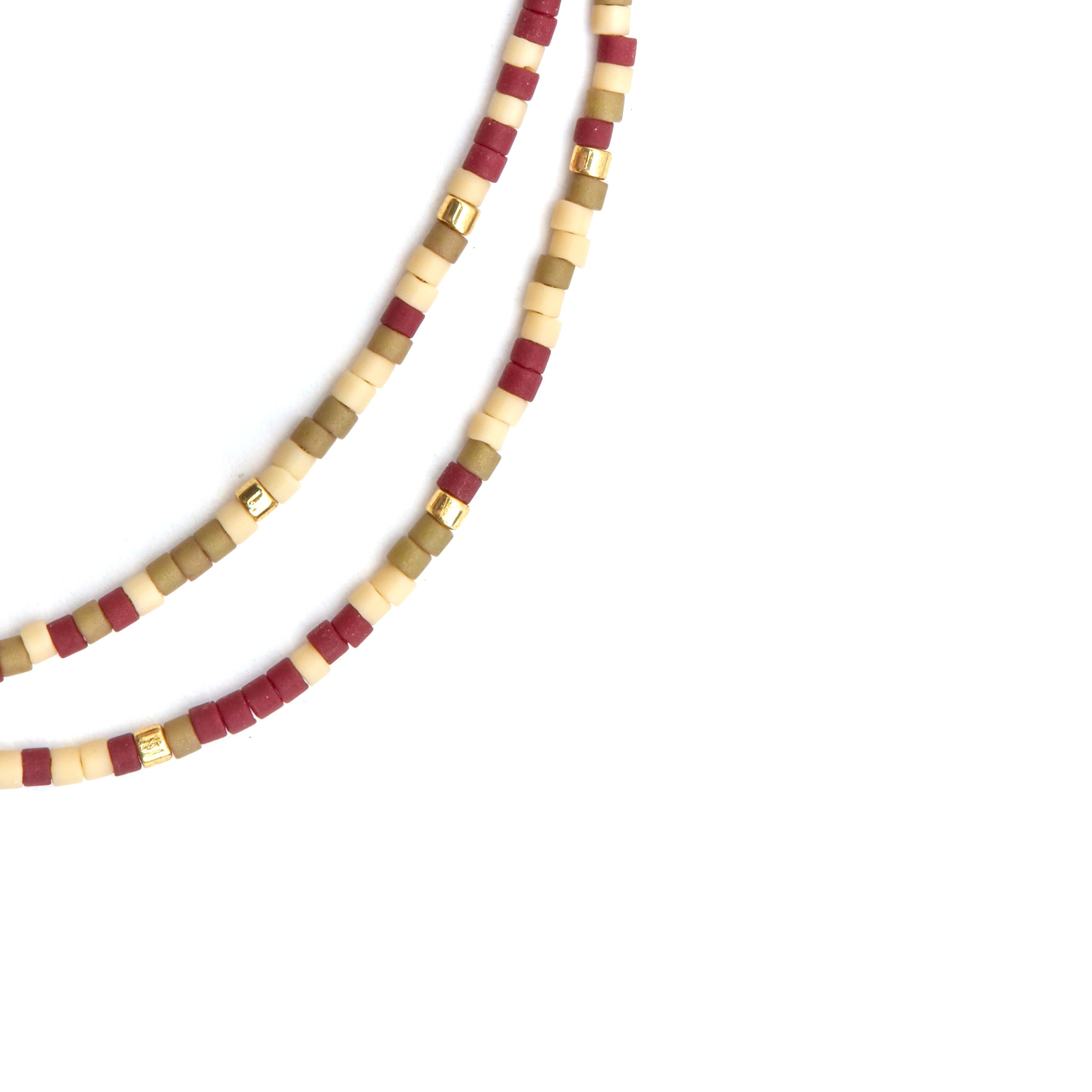 Pulseira com Cristal marrom acabamento ouro 18k - Furie