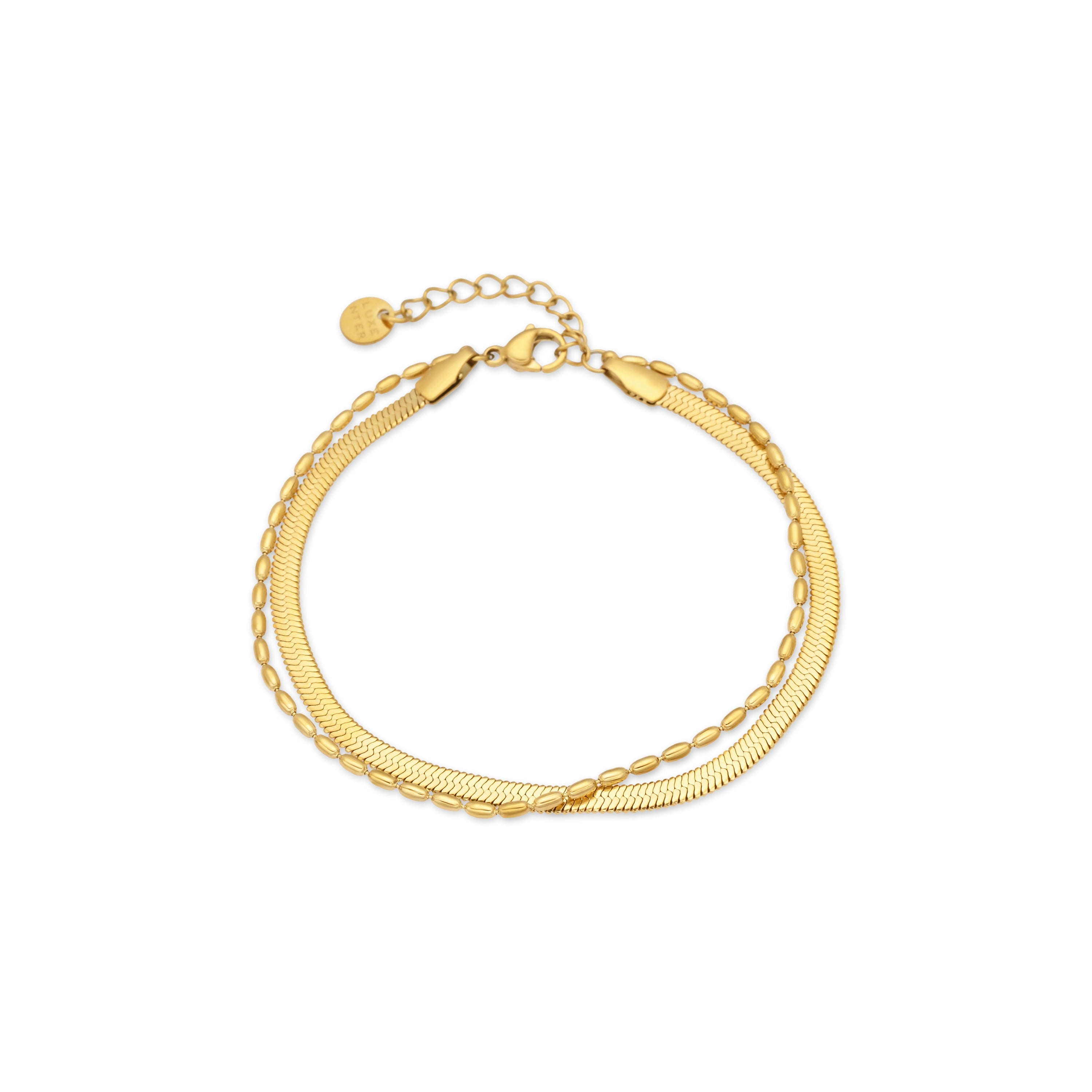 18k yellow gold plated bracelet - Etozel