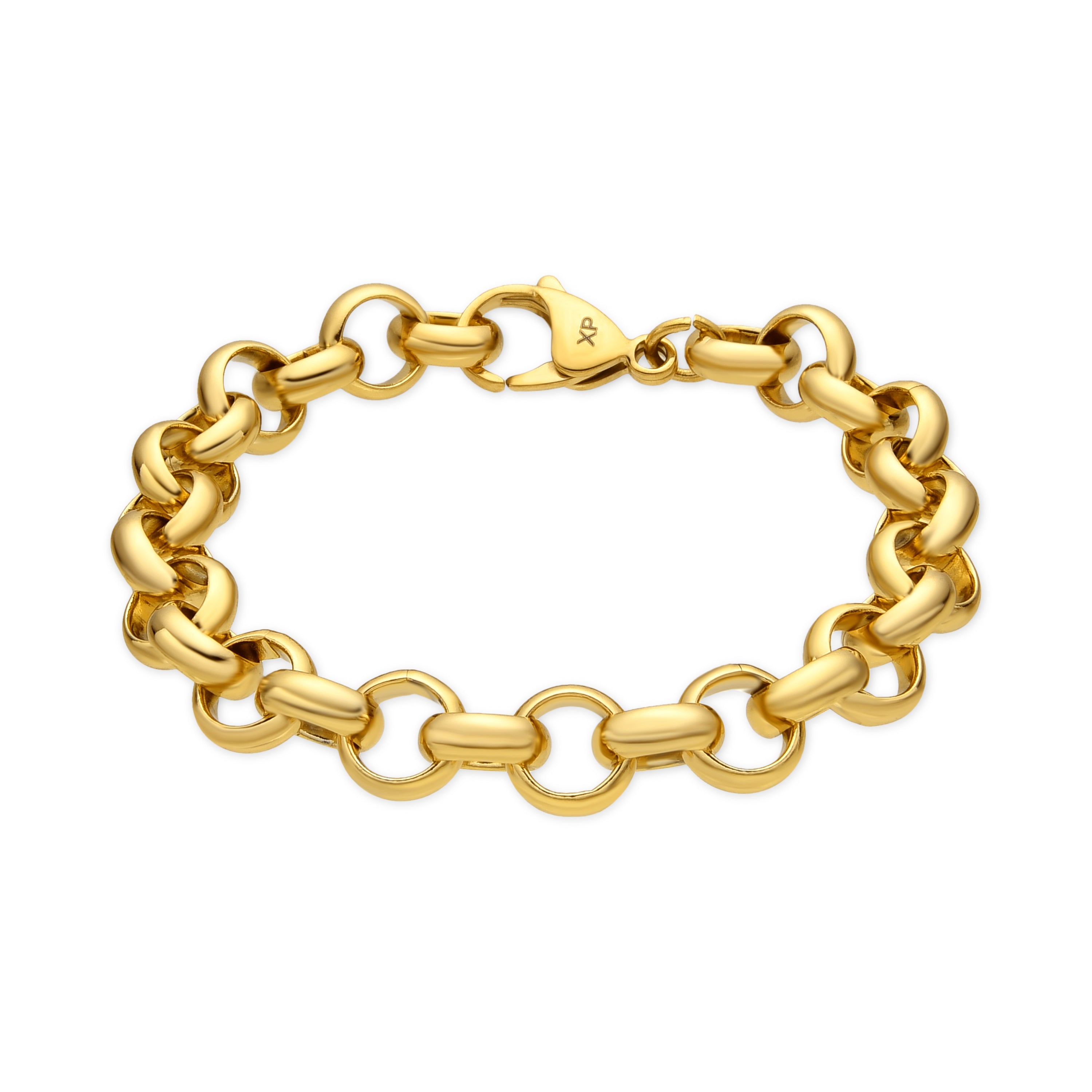 Pulseira em ouro amarelo 18k e Zircônia Brilhante - Rydal