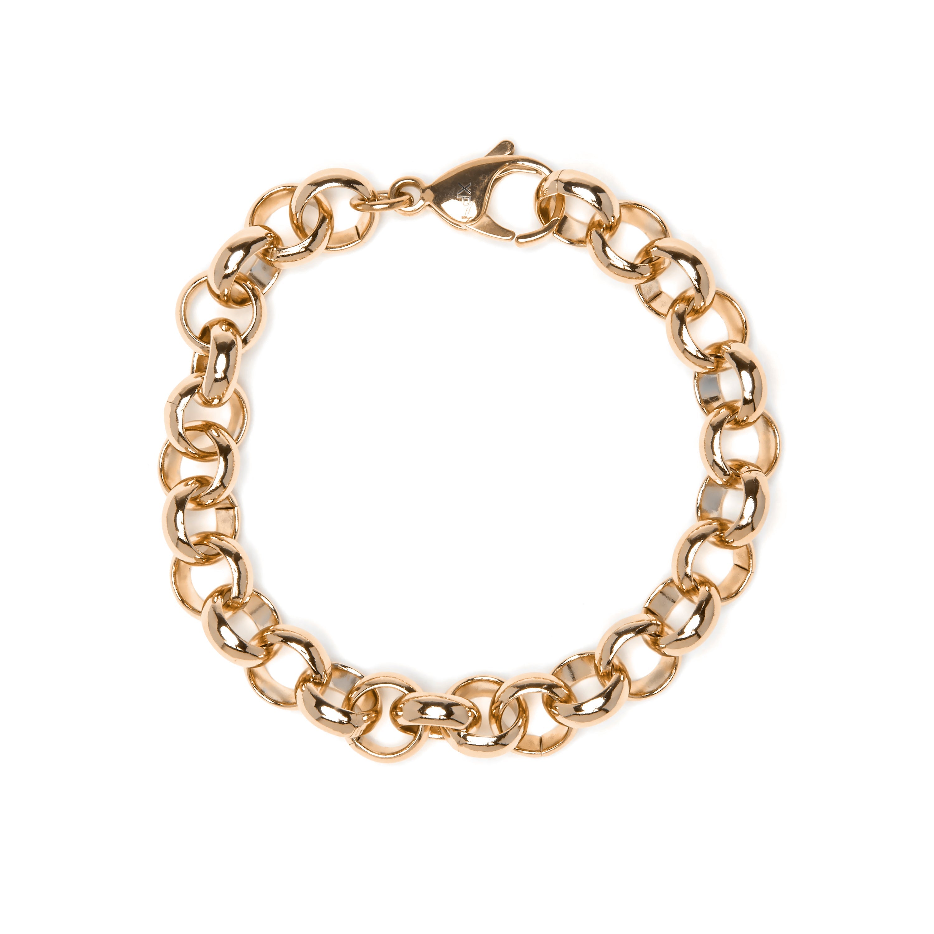Pulseira em ouro amarelo 18k e Zircônia Brilhante - Rydal