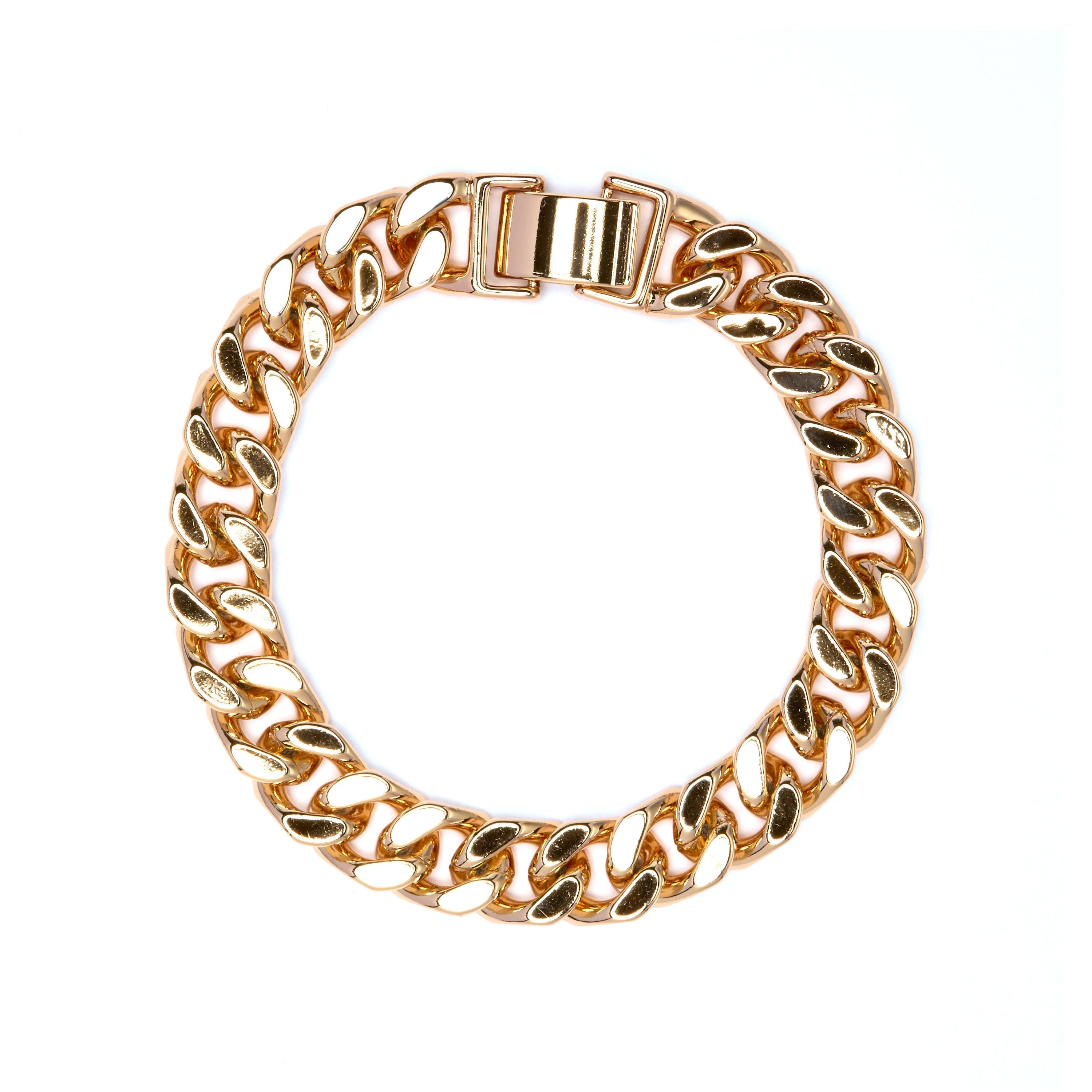 18k yellow gold plated bracelet - Dainva