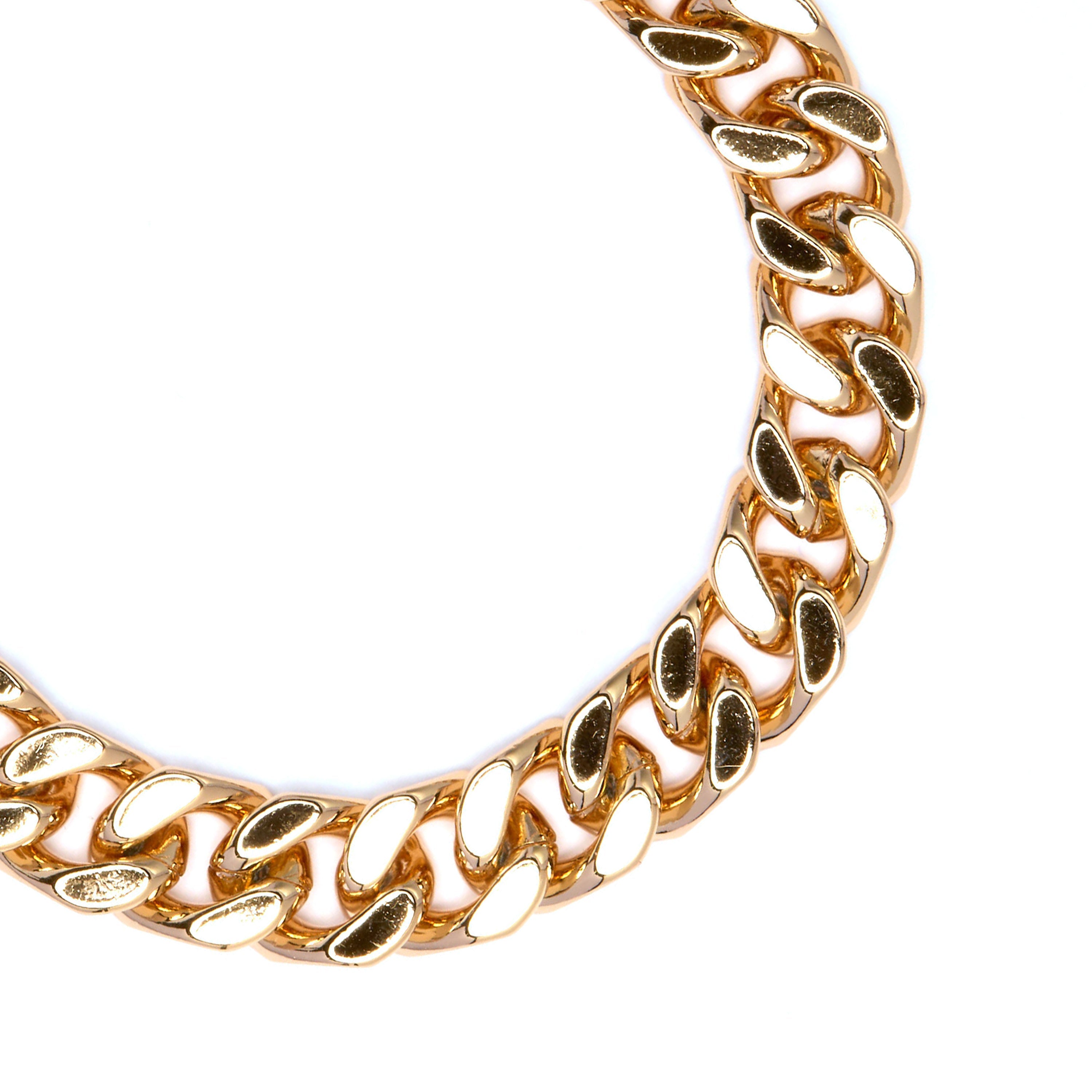 18k yellow gold plated bracelet - Dainva