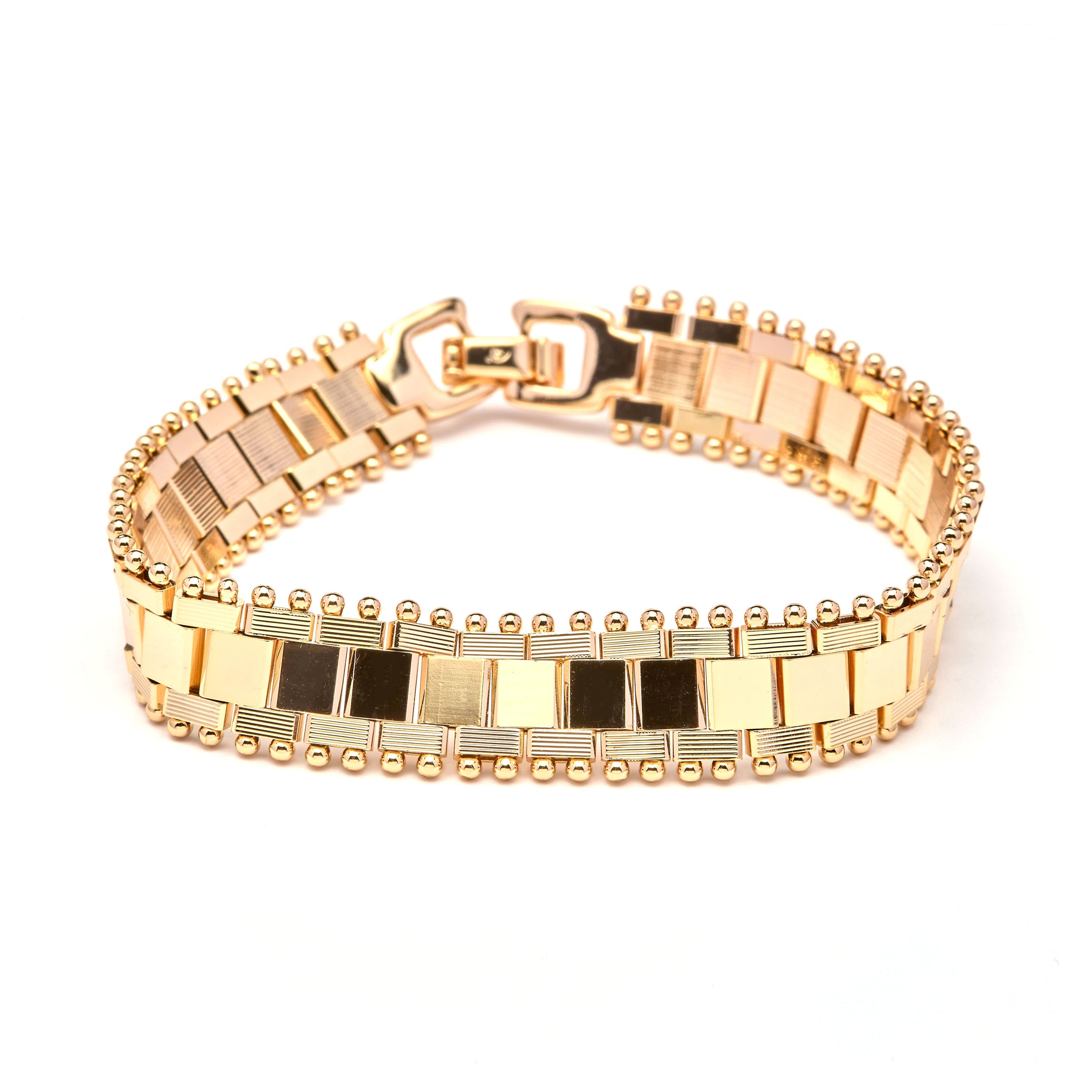 18k yellow gold plated bracelet - Tifei