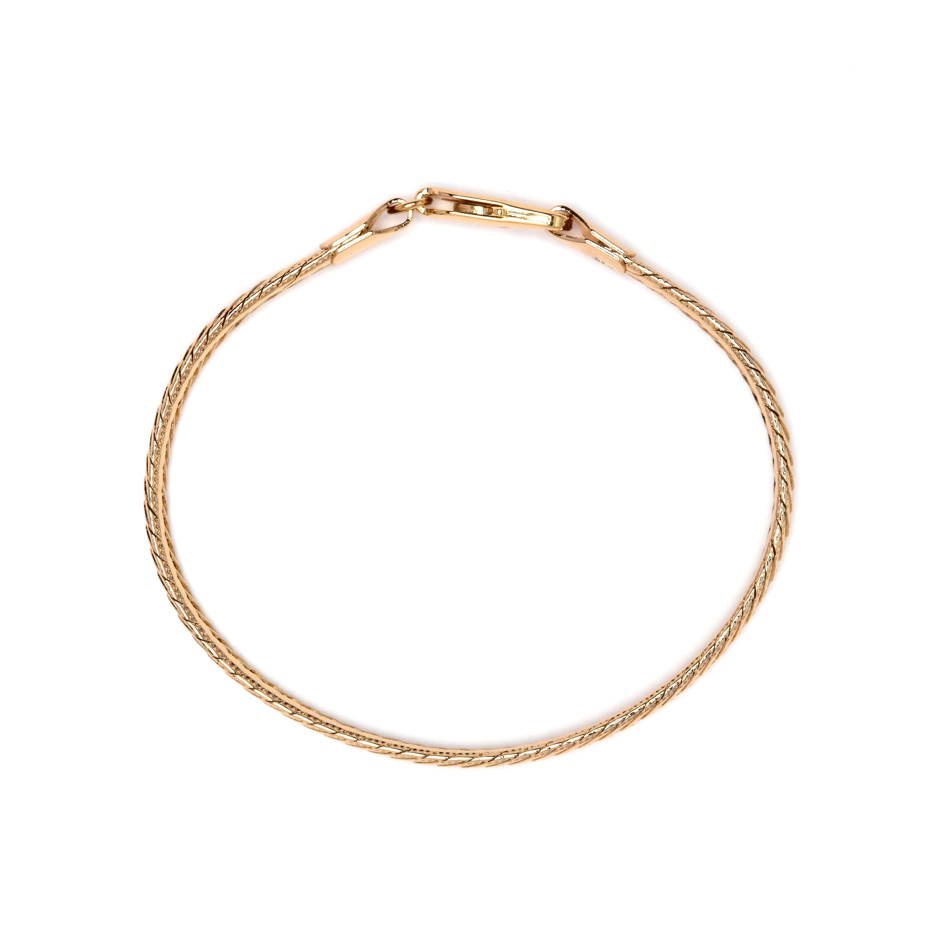 18k yellow gold plated bracelet - Tifei