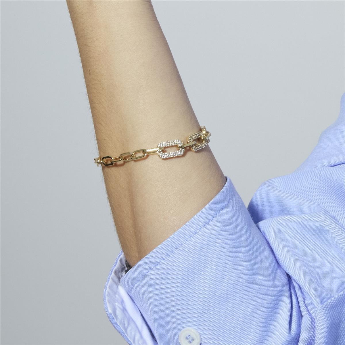 18k yellow gold-plated bracelet - Nelith