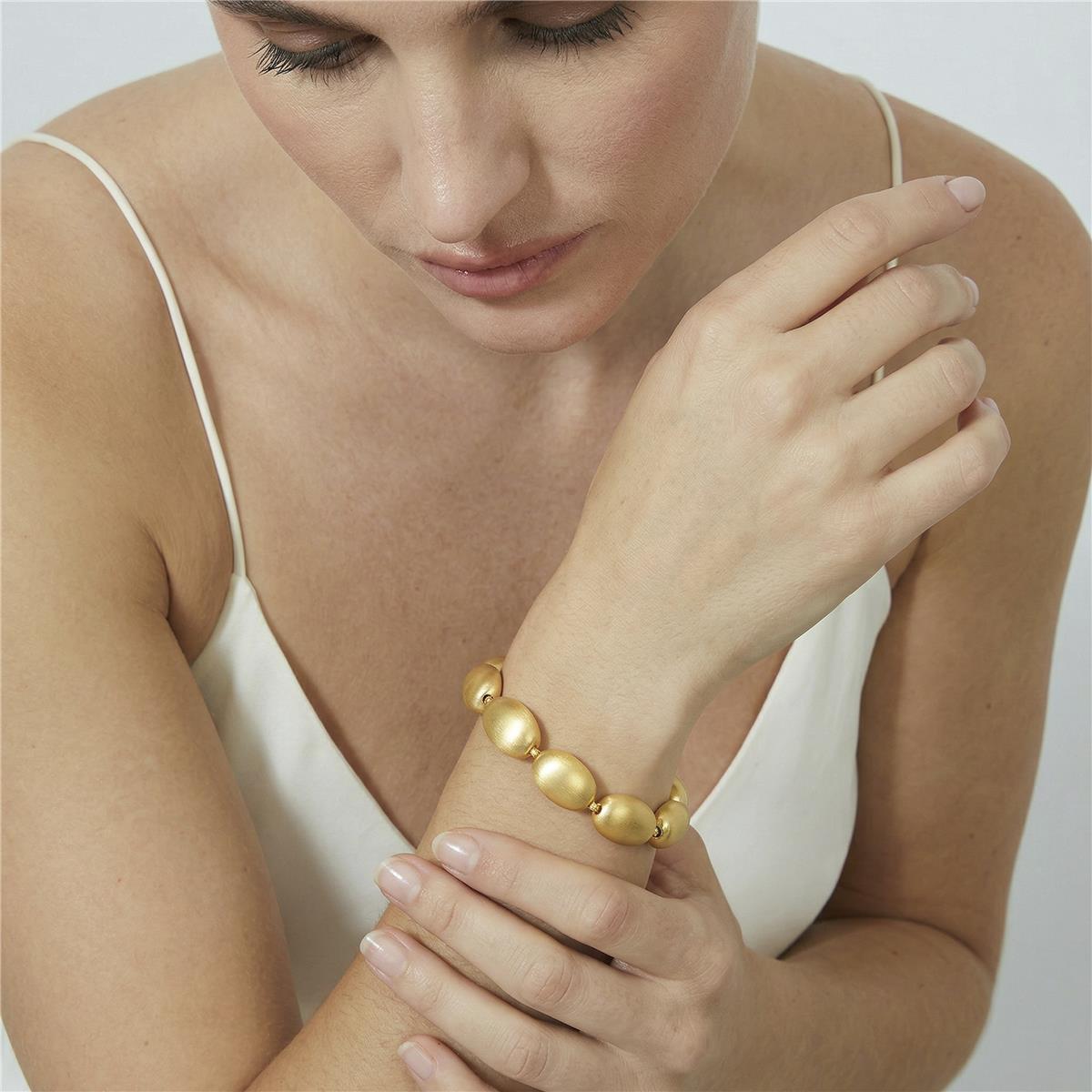 18k yellow gold plated bracelet - Oga