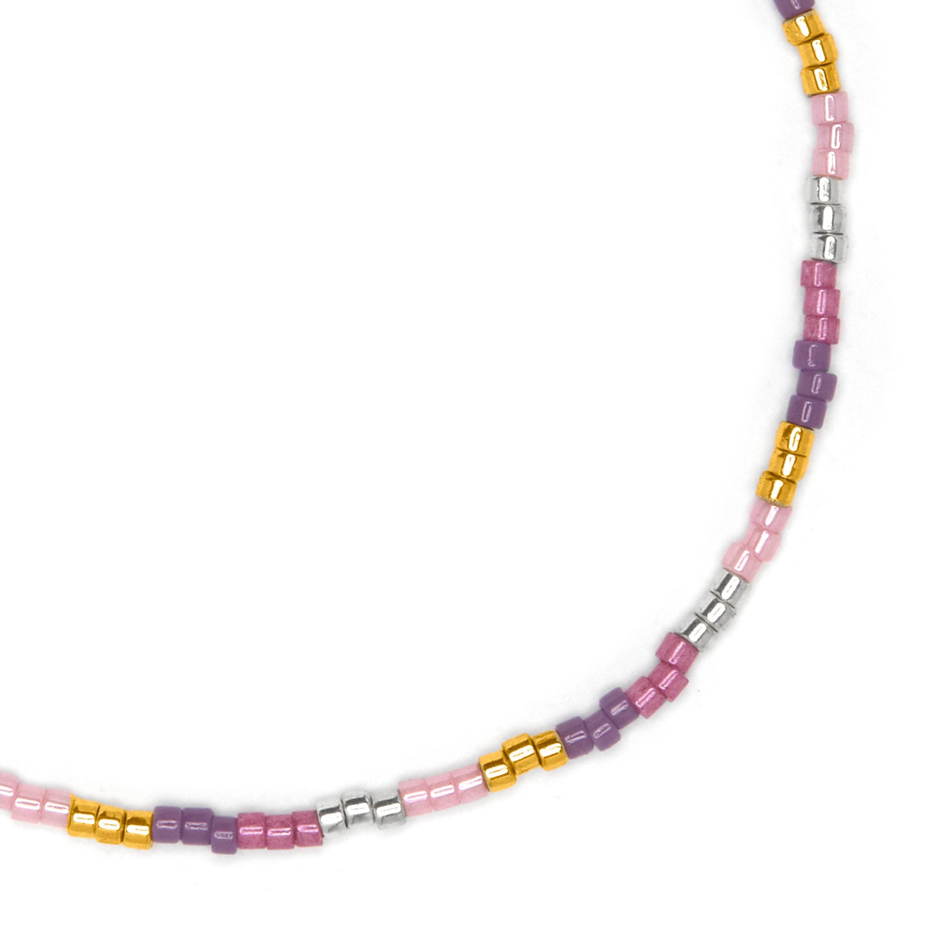 Multicolor Crystal Bracelet finished in 18k yellow gold - Faxo