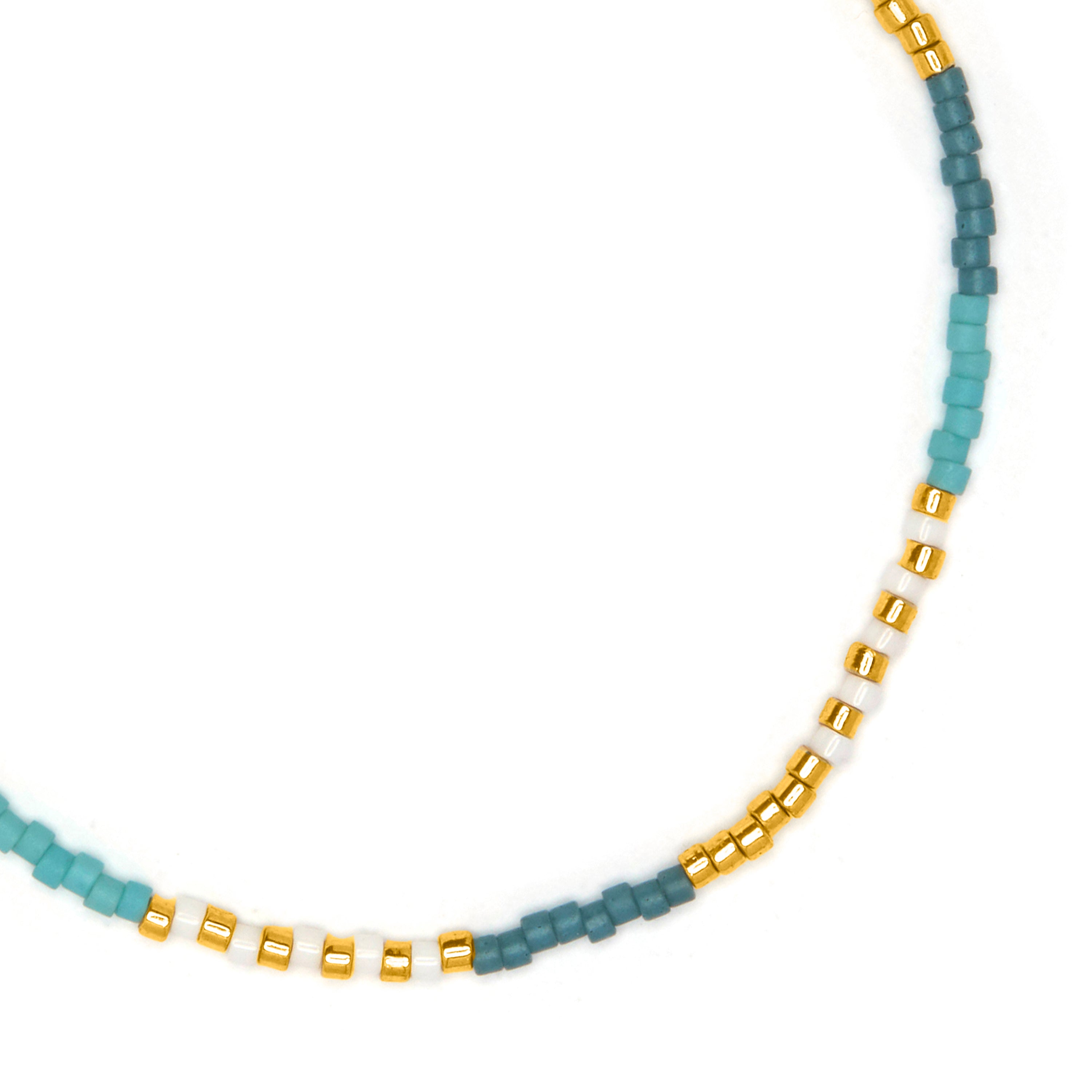 Multicolor Crystal Bracelet in 18k Yellow Gold Finish - Sisak