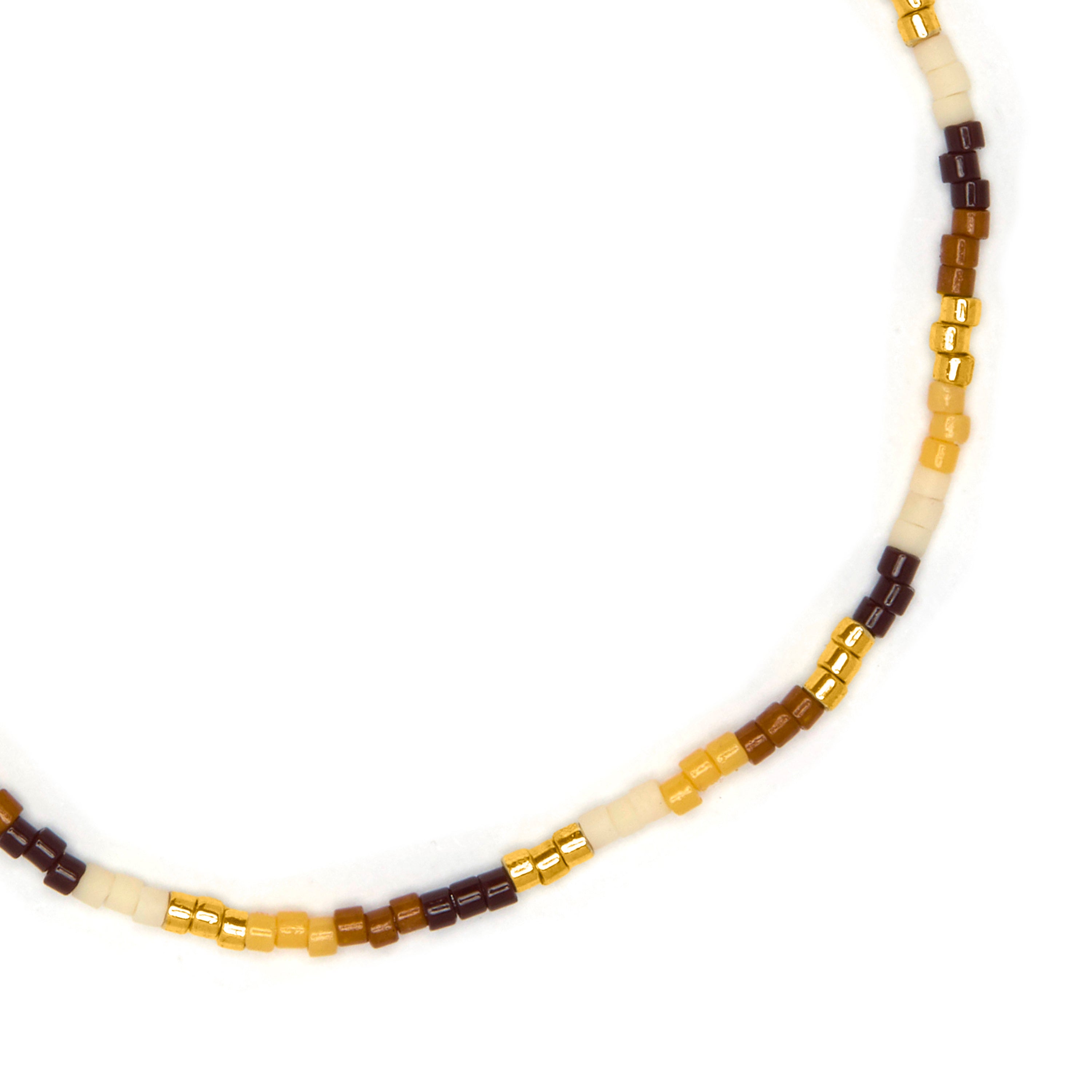 18k Yellow Gold Finish Multicolored Crystal Bracelet - Xanvi