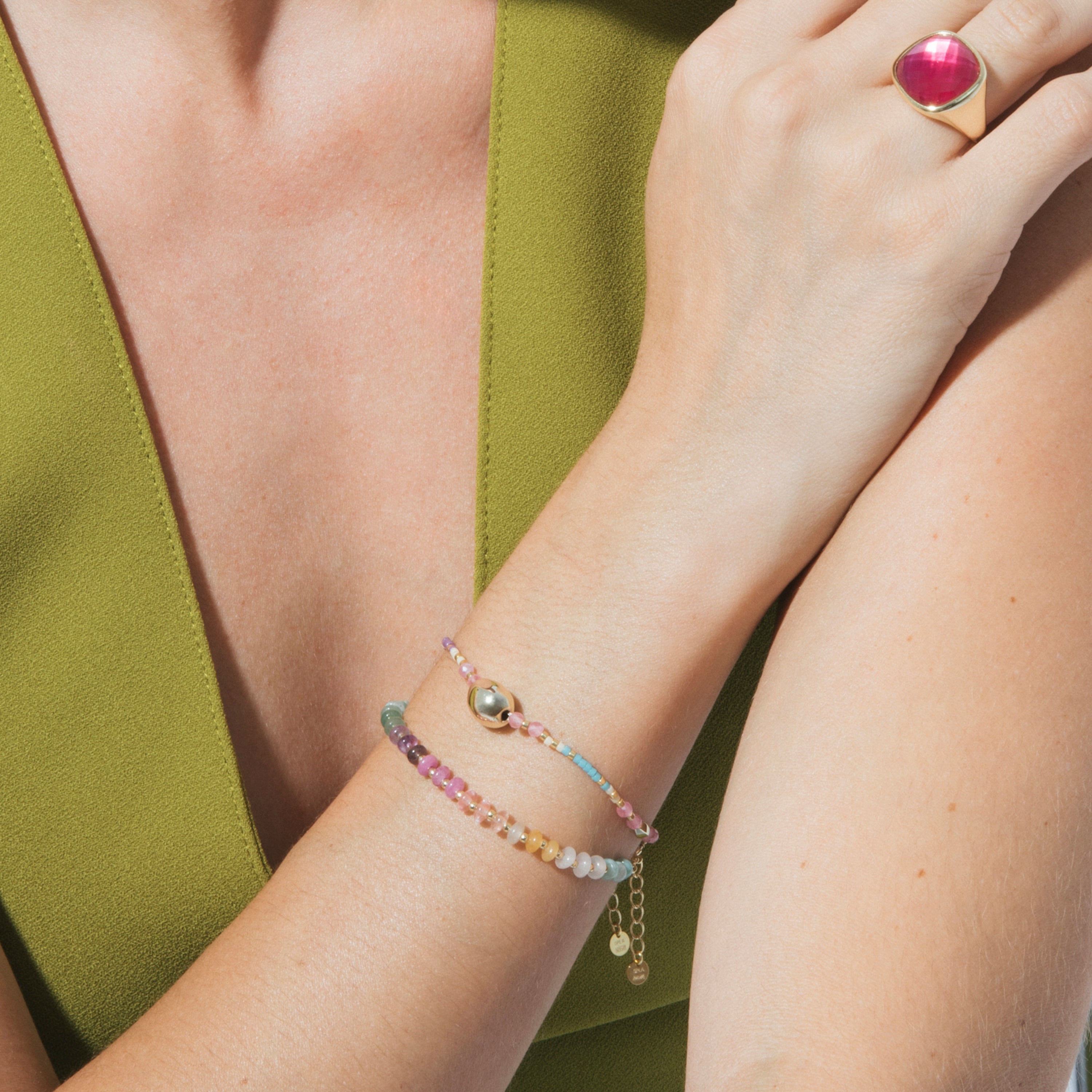 18k yellow gold Wasei bracelet