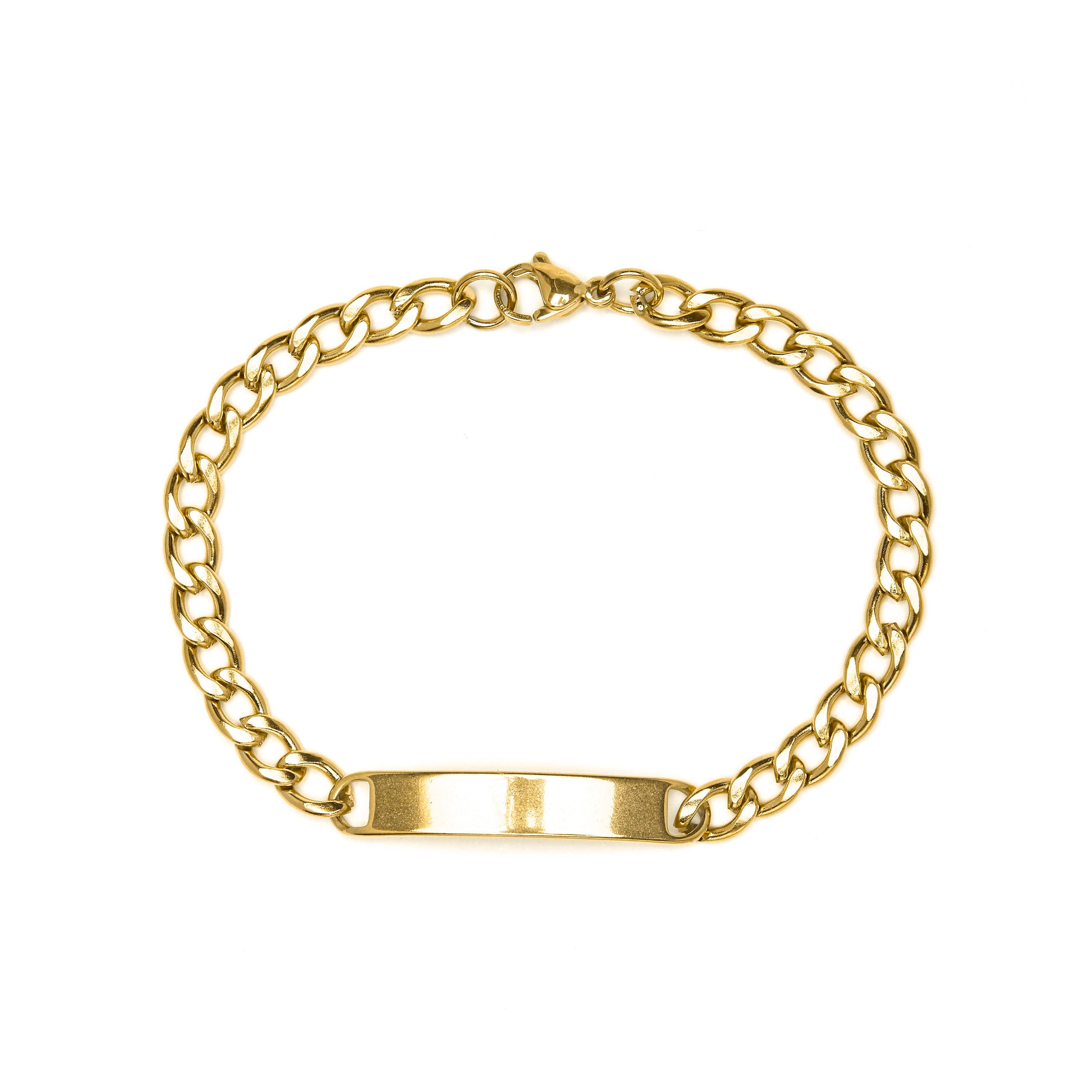 Pulsera acabado en oro amarillo de 18k - Octo