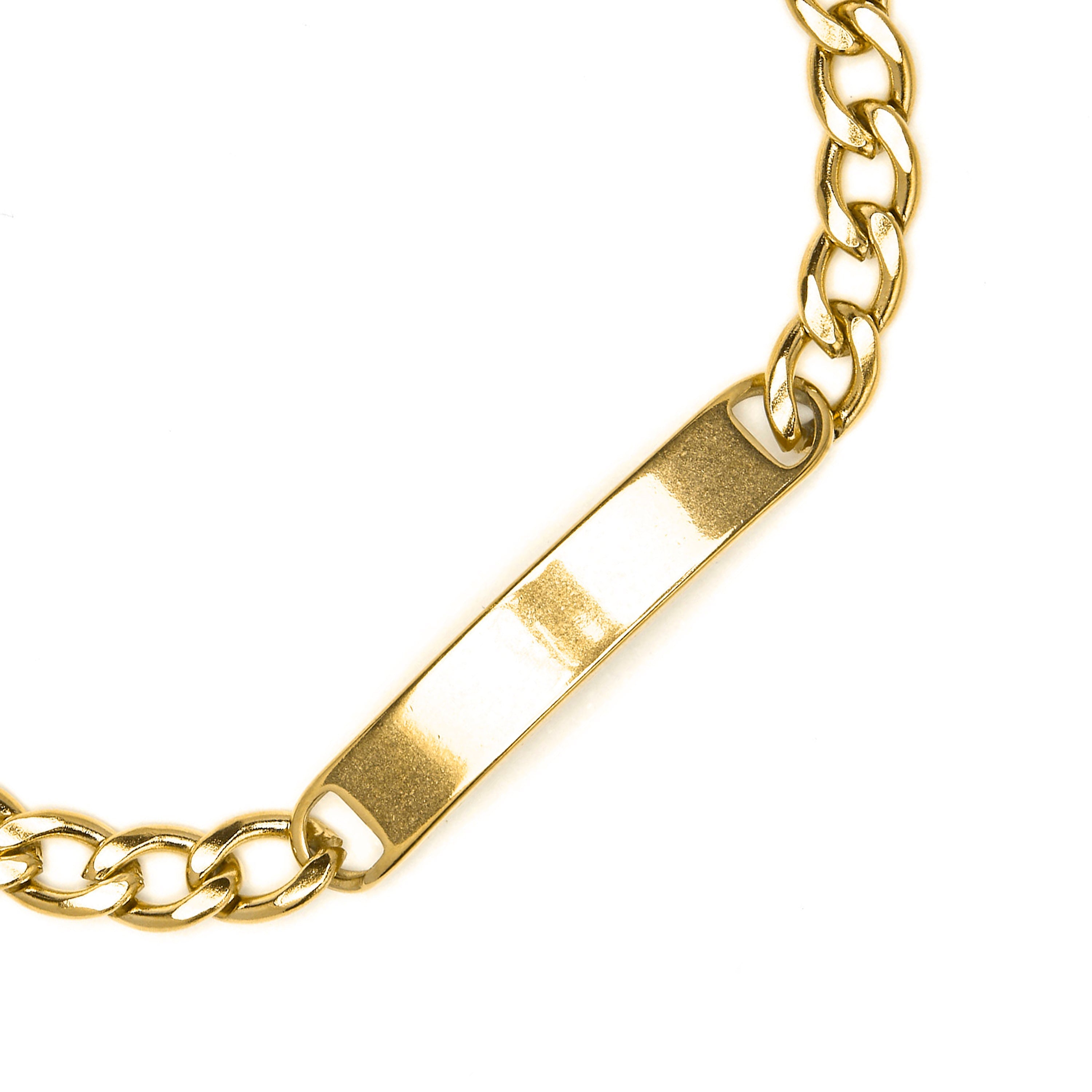 Pulsera acabado en oro amarillo de 18k - Octo