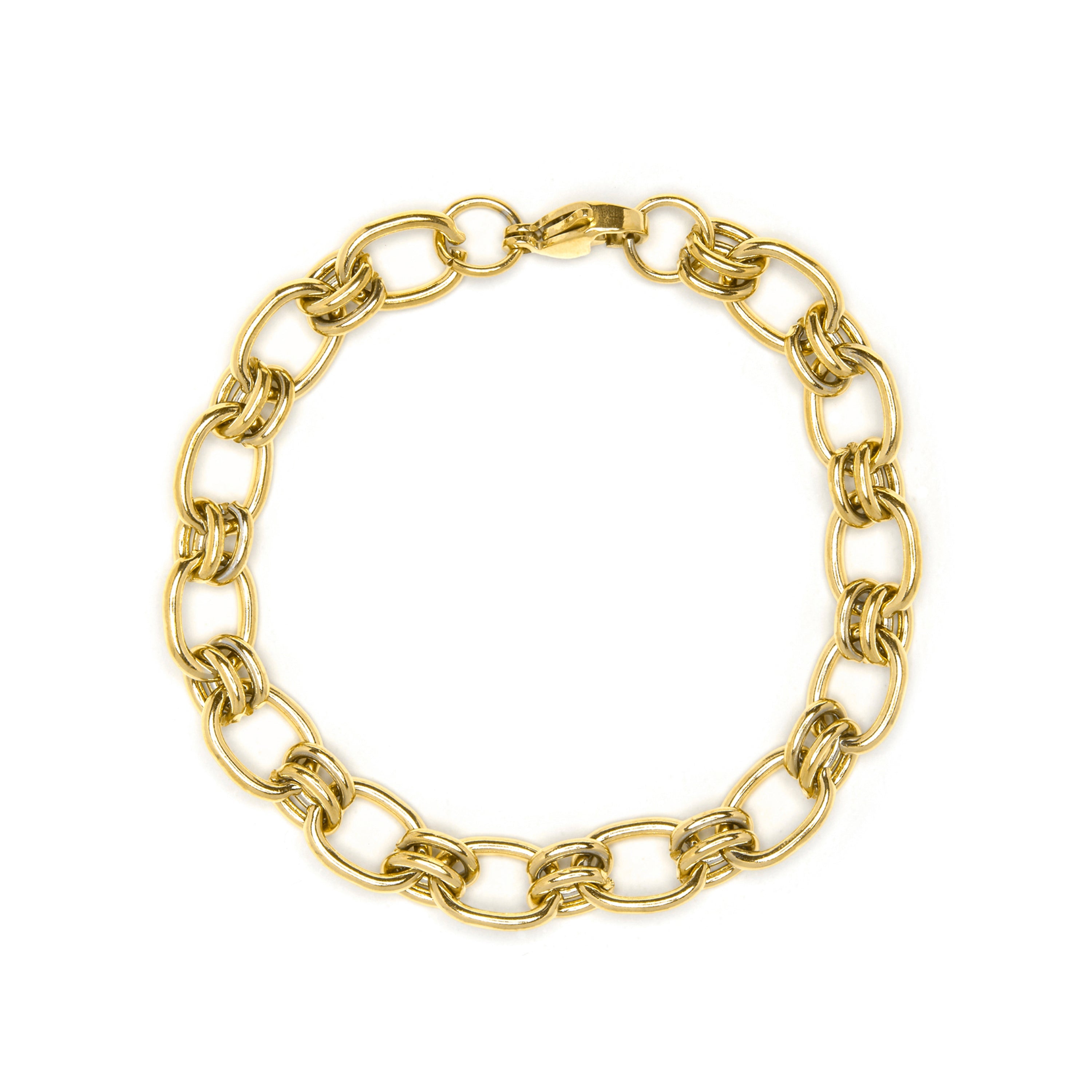 18k yellow gold plated bracelet - Haloy