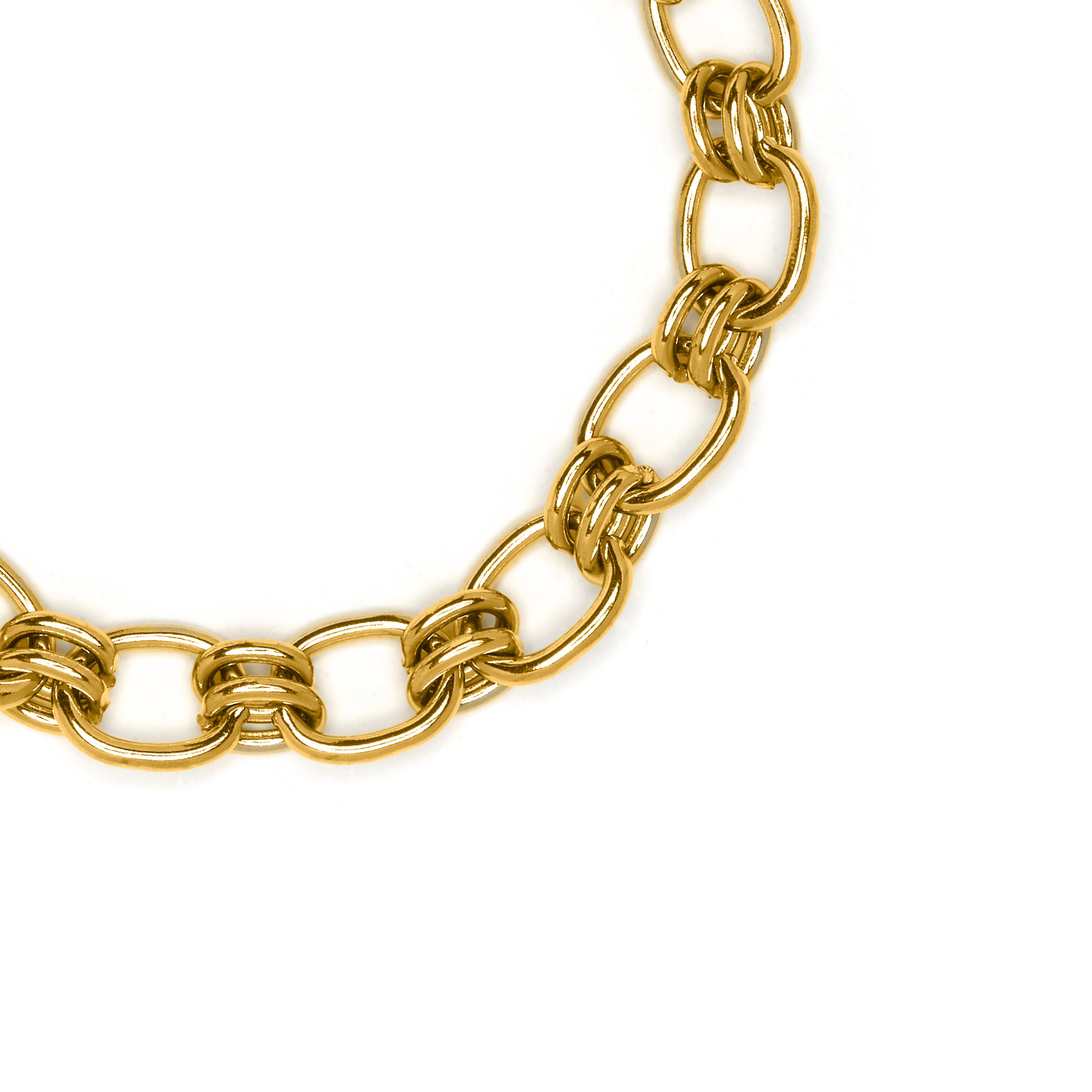 18k yellow gold plated bracelet - Haloy