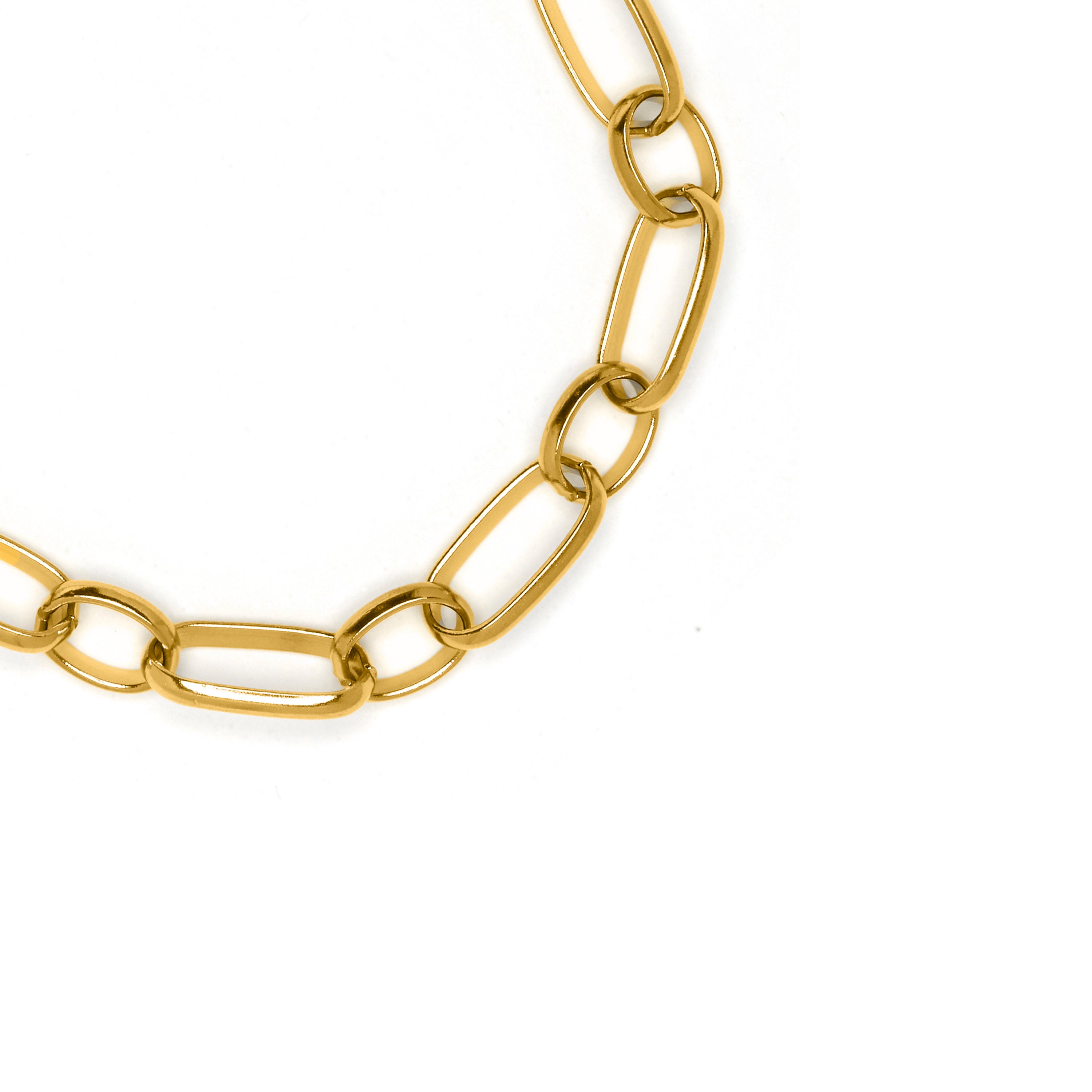 18k Yellow gold plated bracelet - Gati