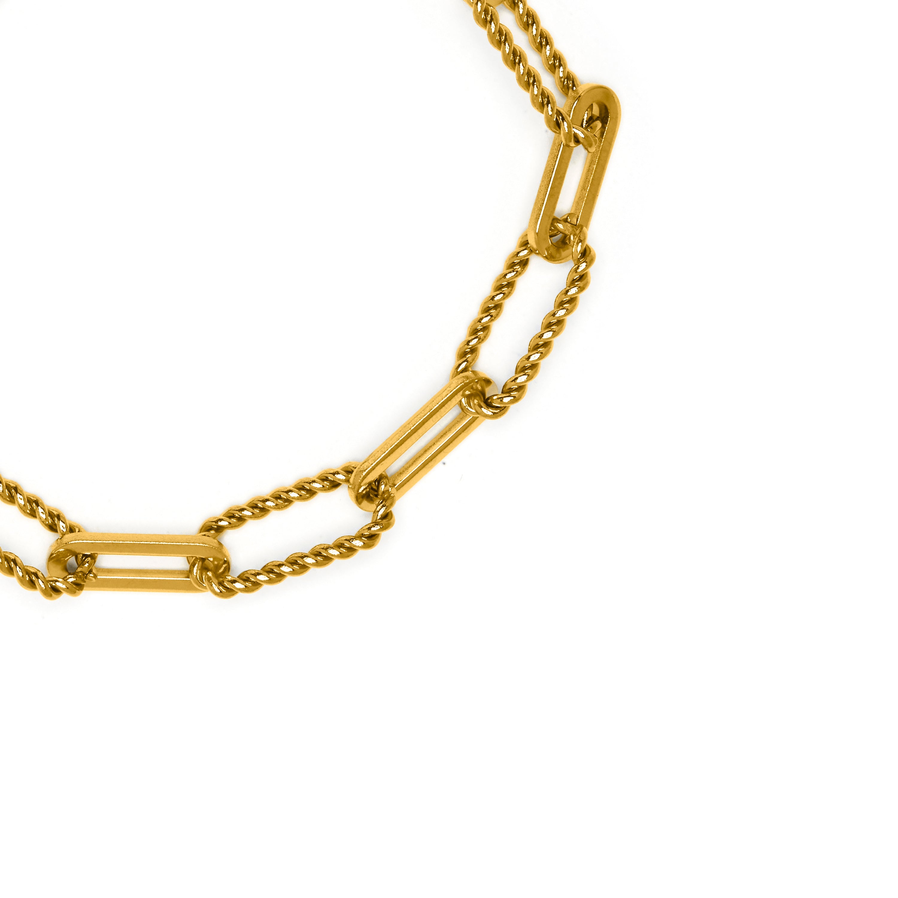 18k yellow gold plated bracelet - Emga