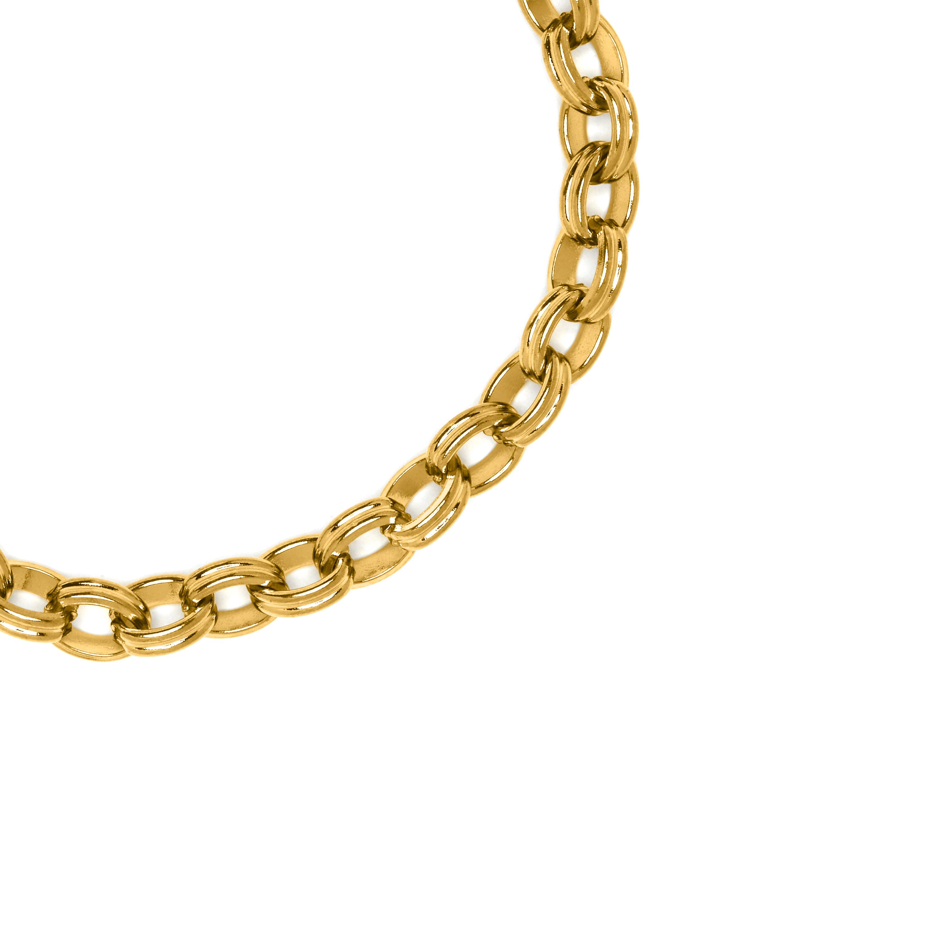 18k yellow gold-plated bracelet - Neehi
