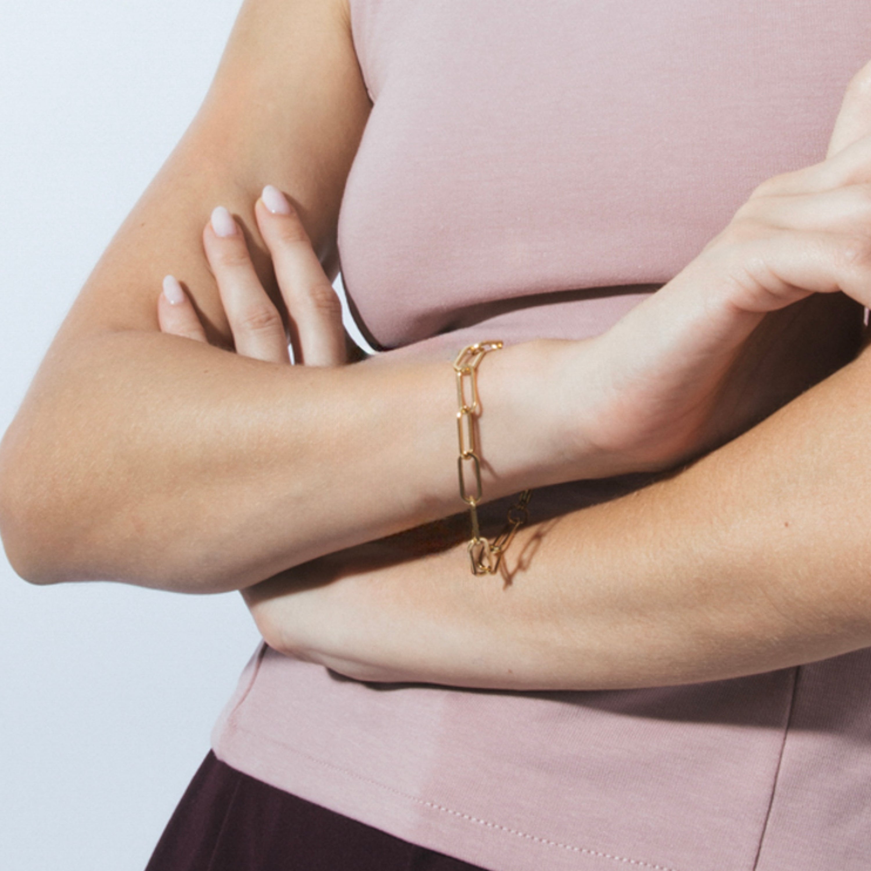 18k Yellow Gold Plated Bracelet - Siazar