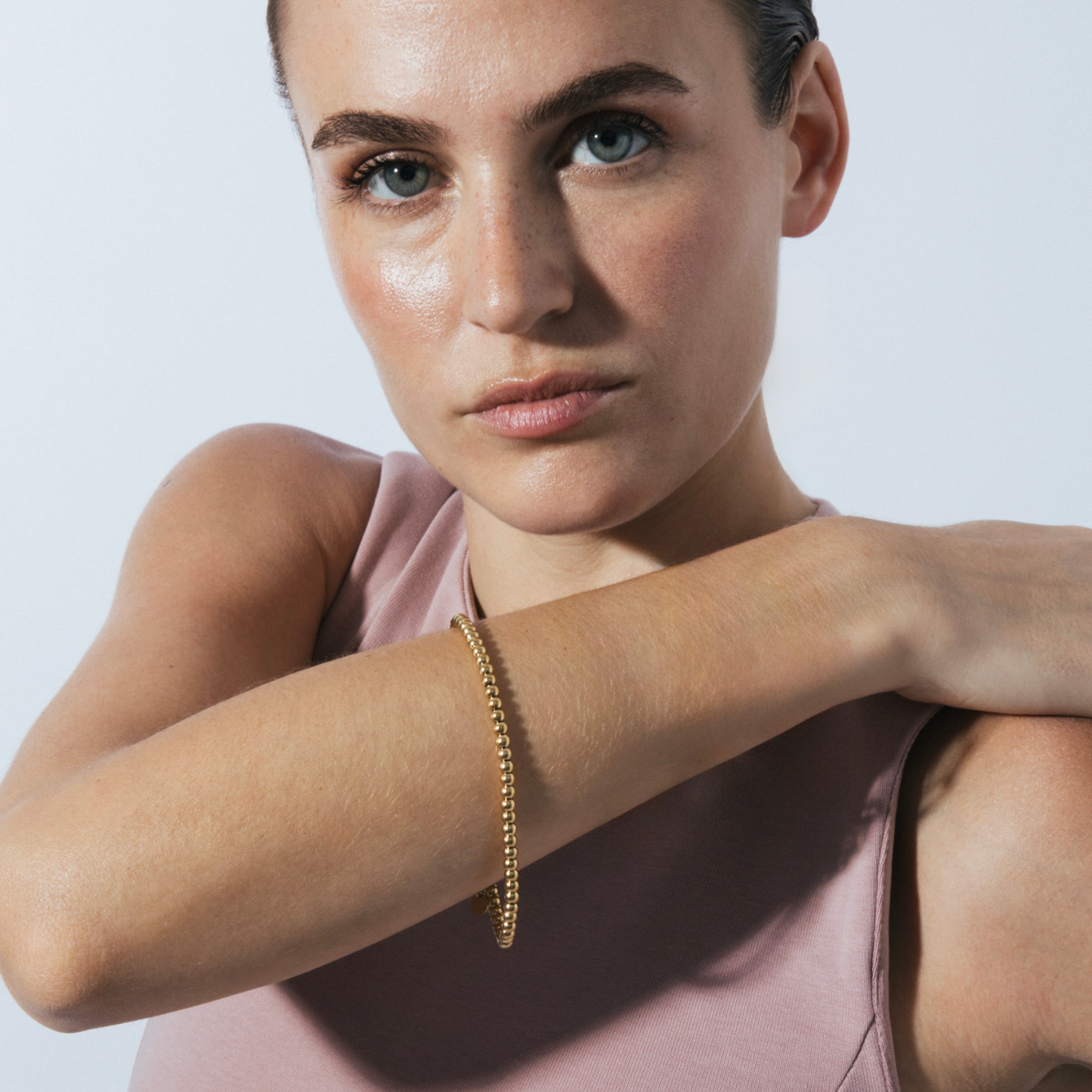 18k Yellow Gold Plated Bracelet - Garsao