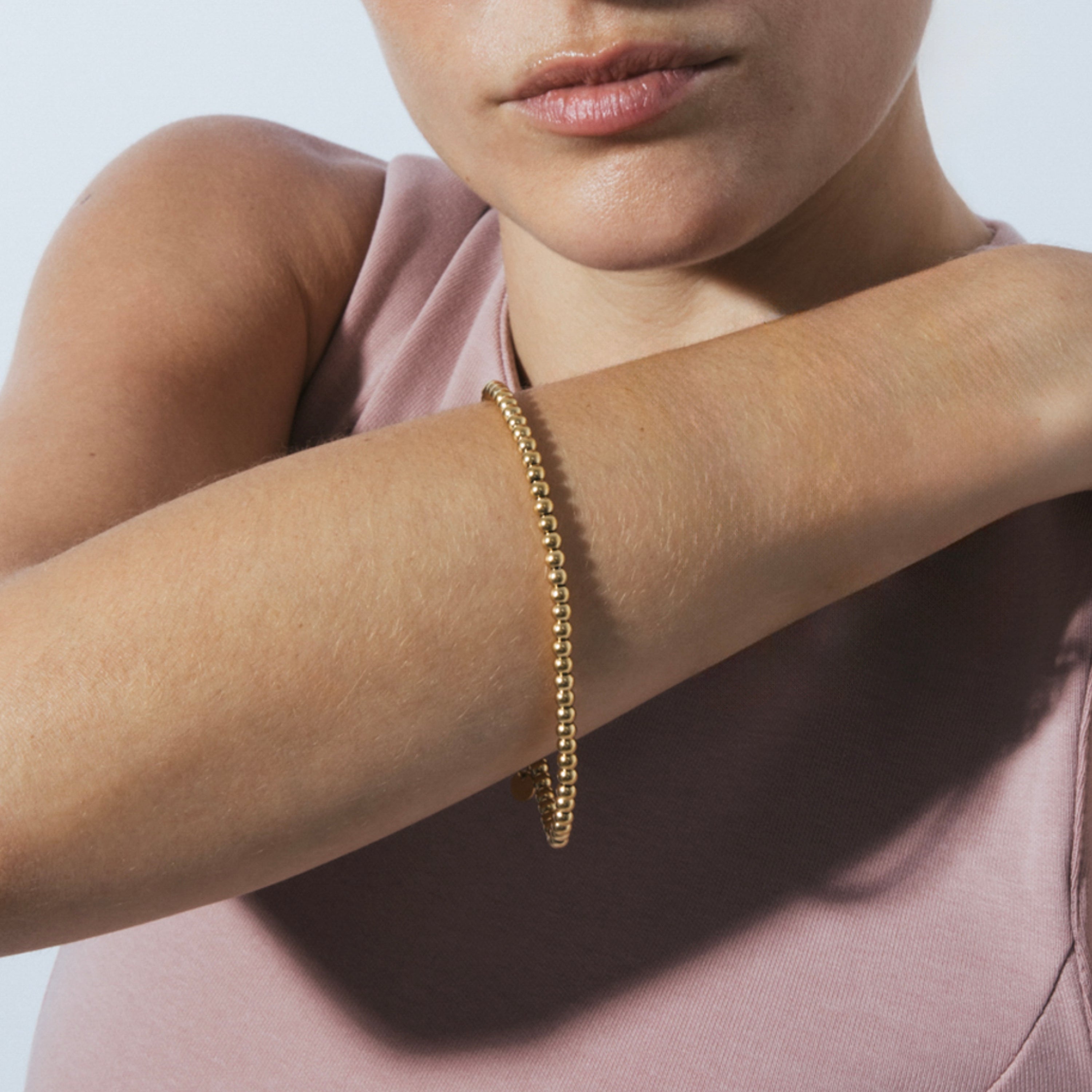 18k Yellow Gold Plated Bracelet - Garsao