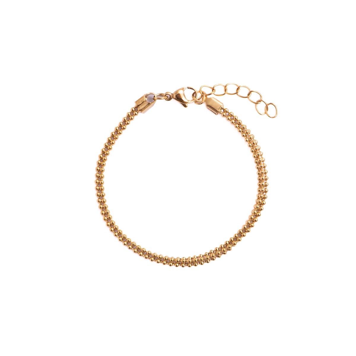 18k Yellow Gold Plated Bracelet - Dahdan