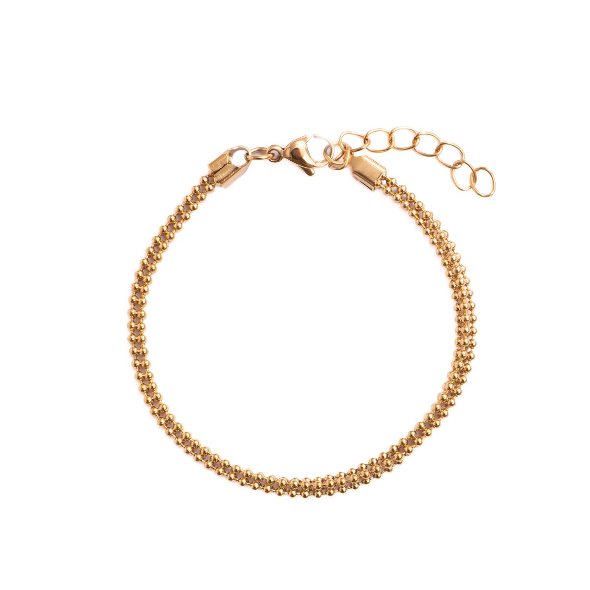 18k Yellow Gold Plated Bracelet - Dahdan