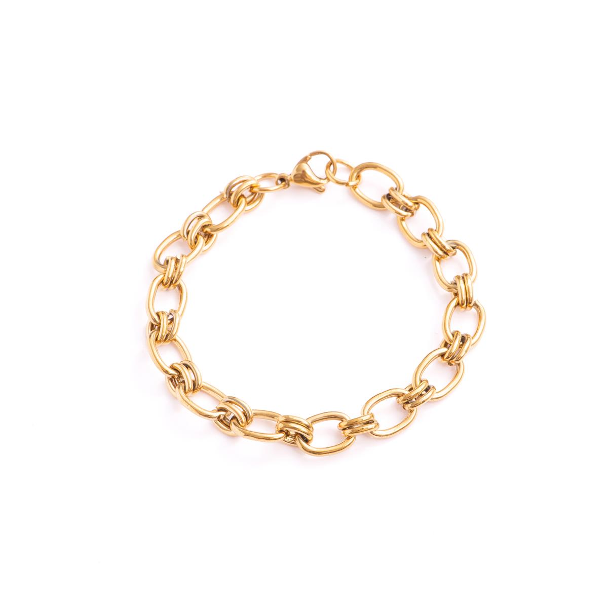18k yellow gold-plated bracelet - Hataj