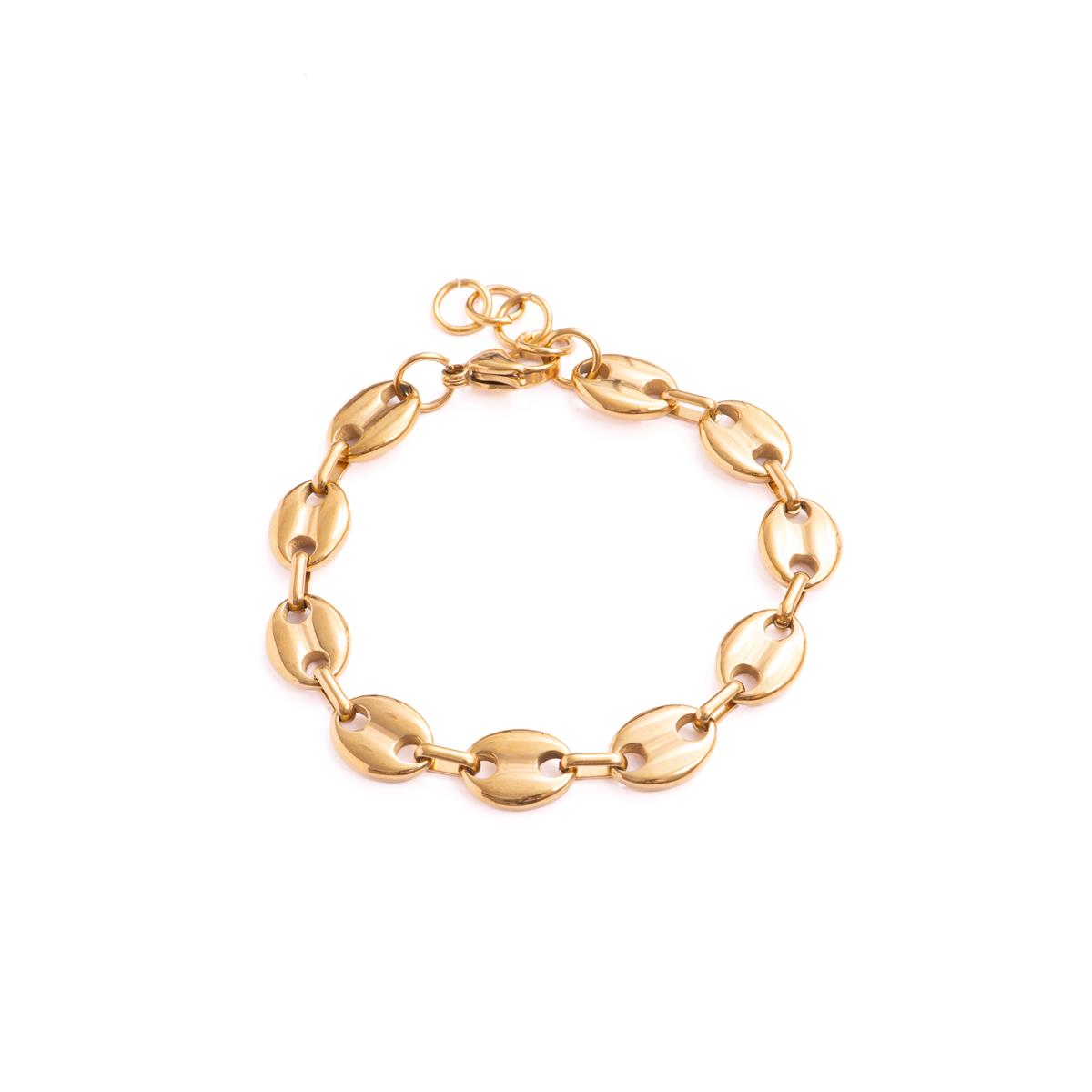 18k yellow gold plated bracelet - Forbek