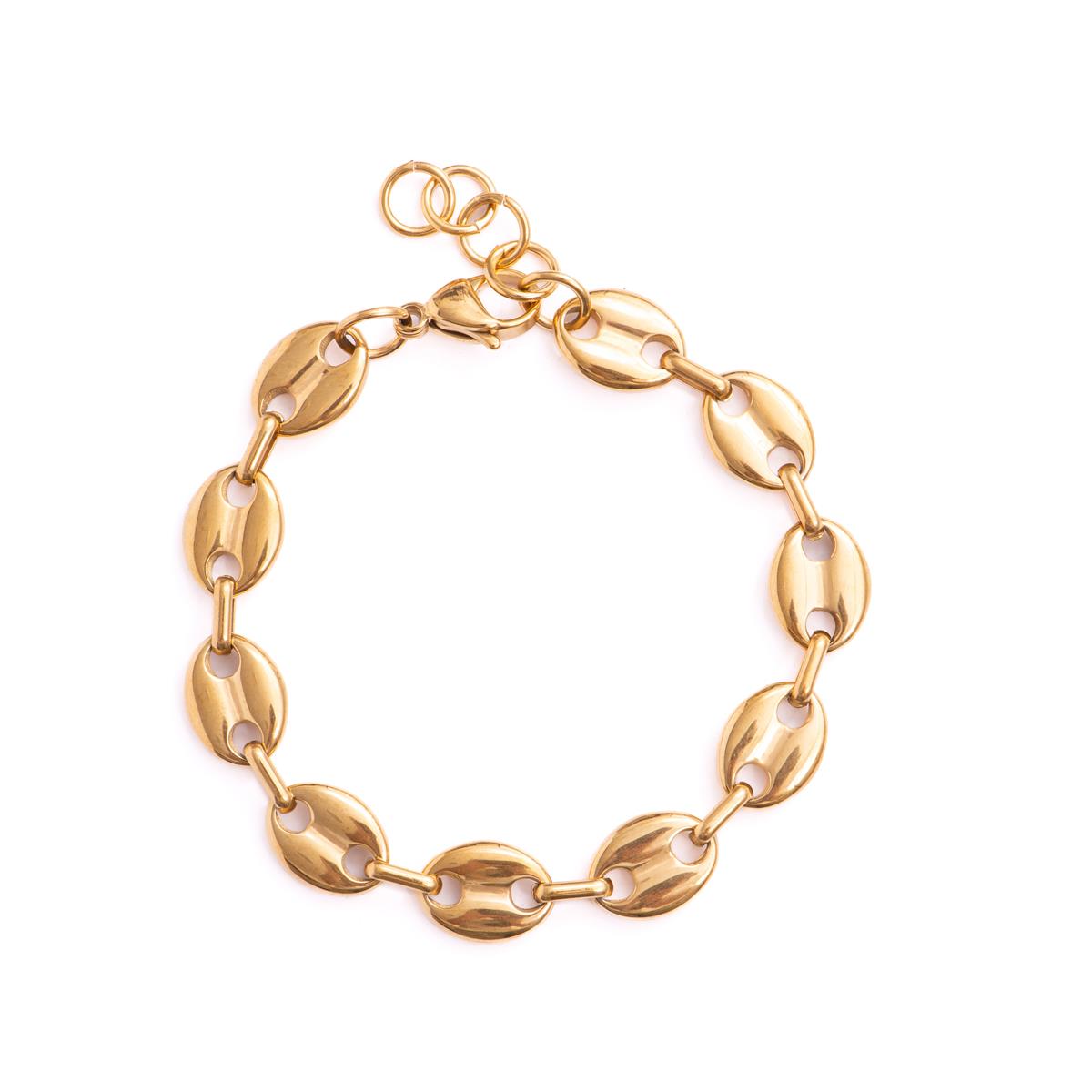 18k yellow gold plated bracelet - Forbek