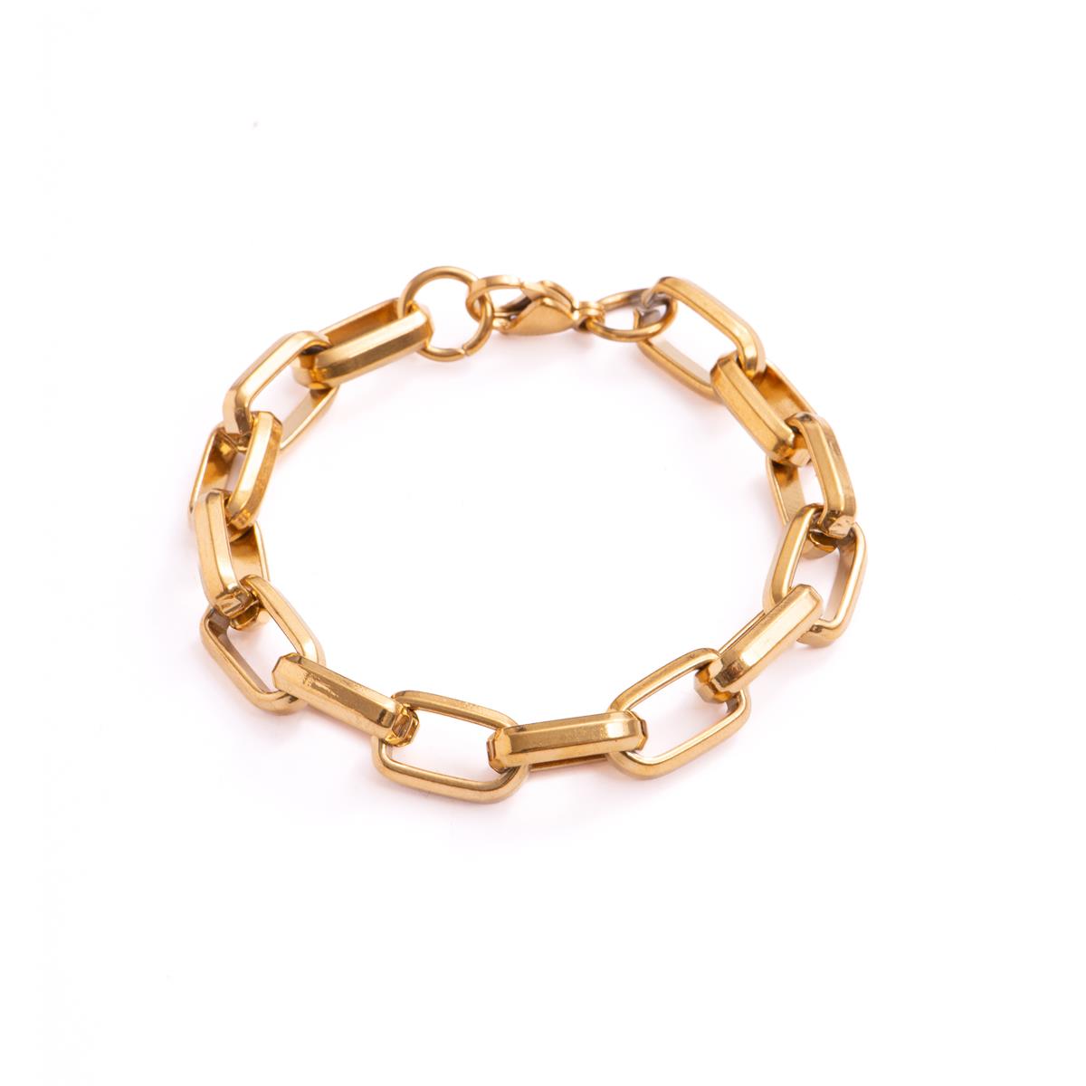 18k yellow gold plated bracelet - Hexlo