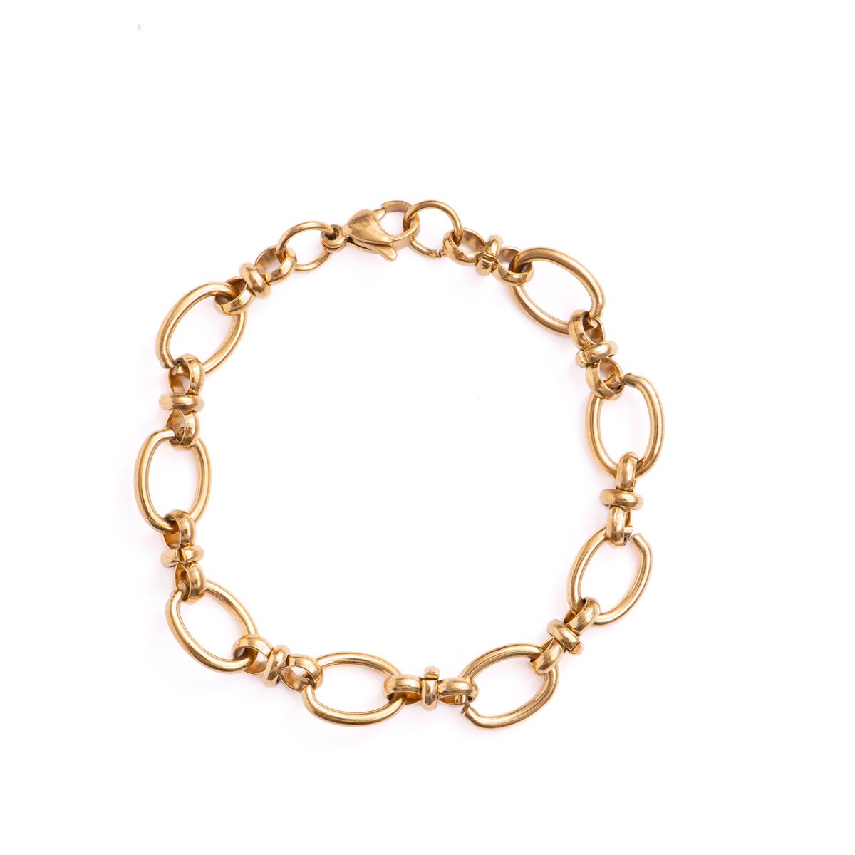 18k yellow gold plated bracelet - Salbra