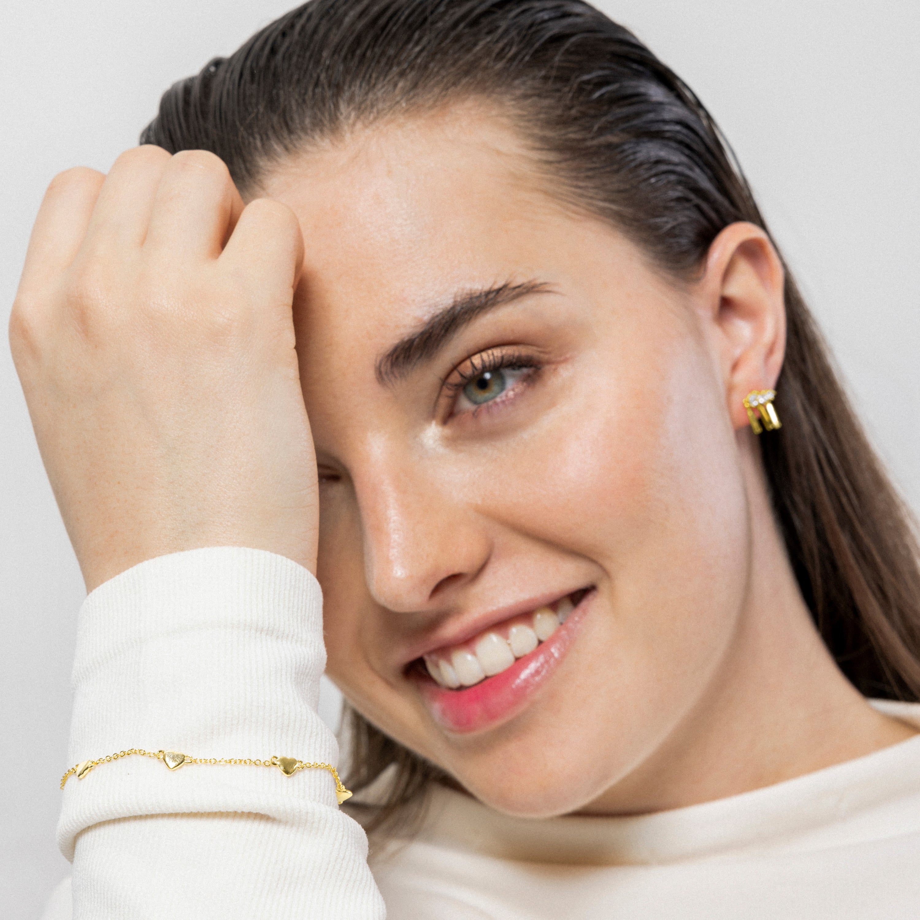18K Yellow Gold Plated Bracelet - Moham