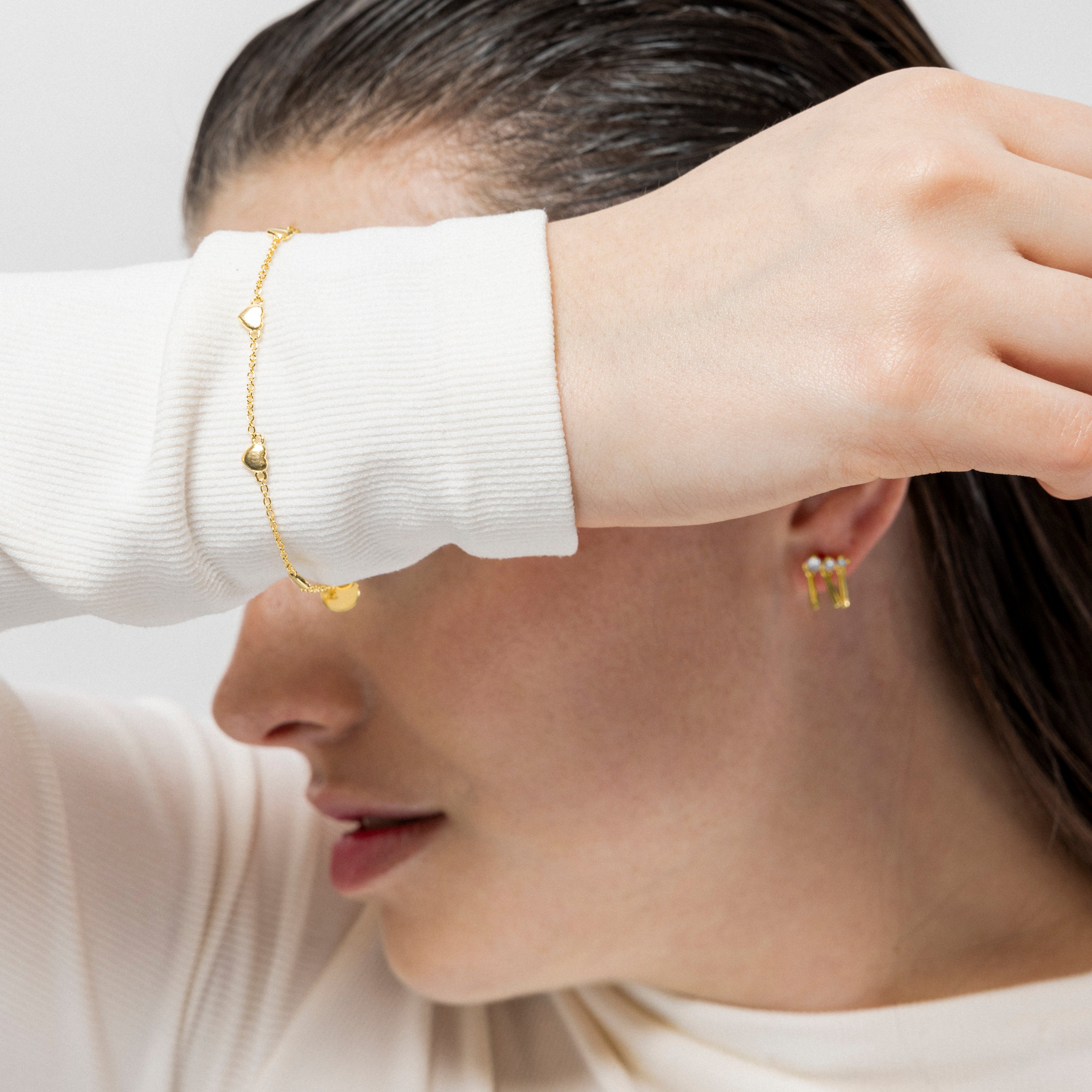 18K Yellow Gold Plated Bracelet - Moham