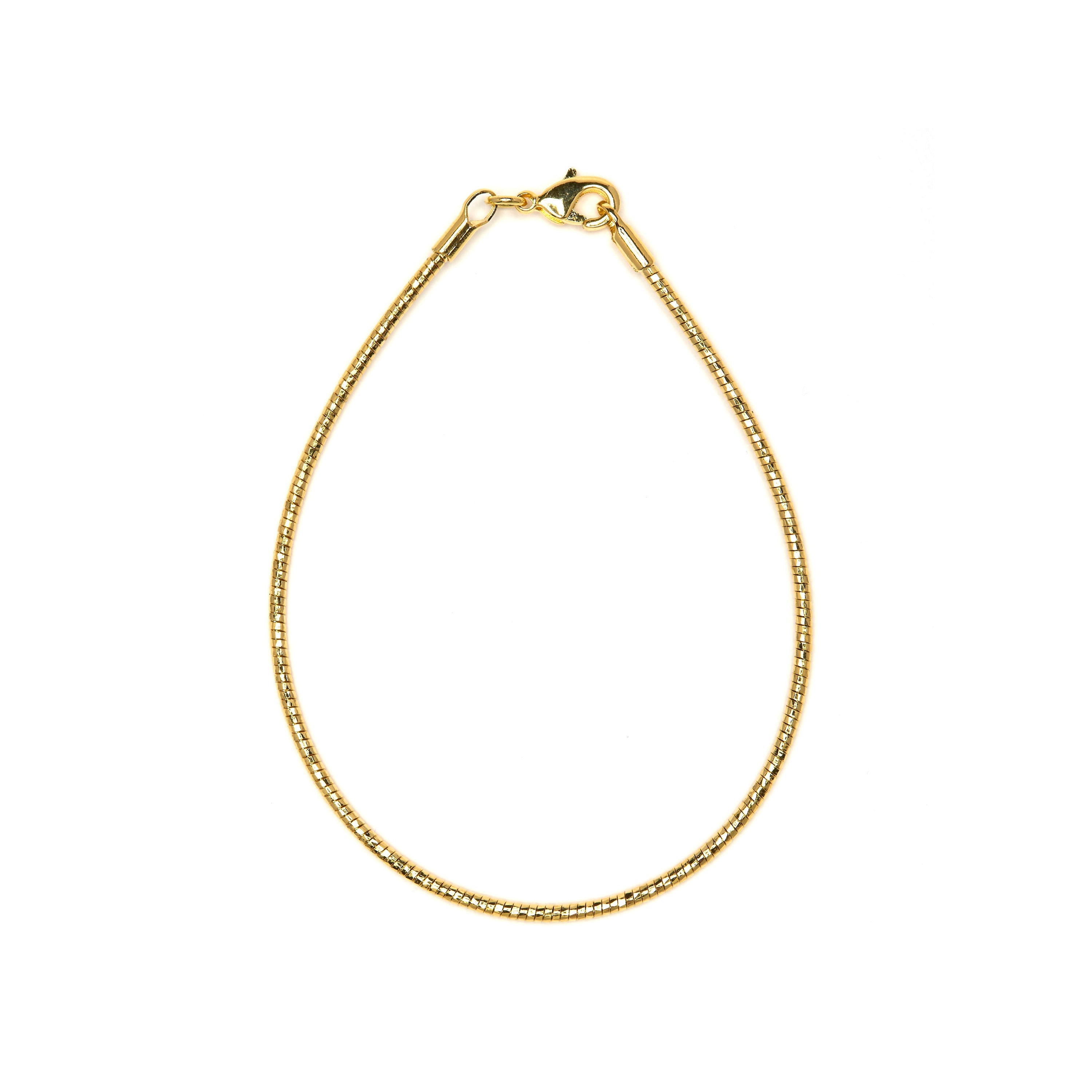 Pulsera acabado en oro amarillo de 18k - Nui