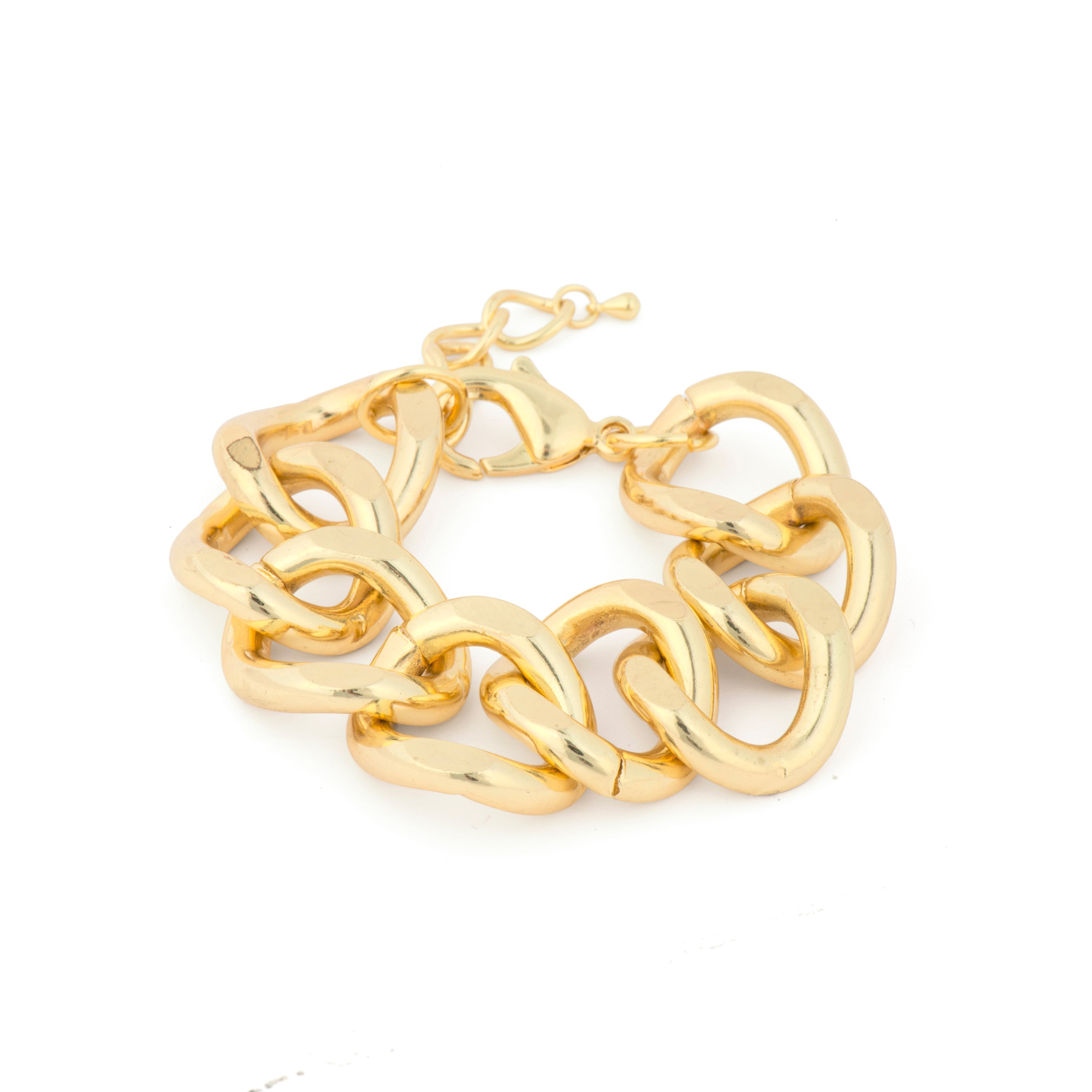 18k Yellow Gold Plated Bracelet - Moba