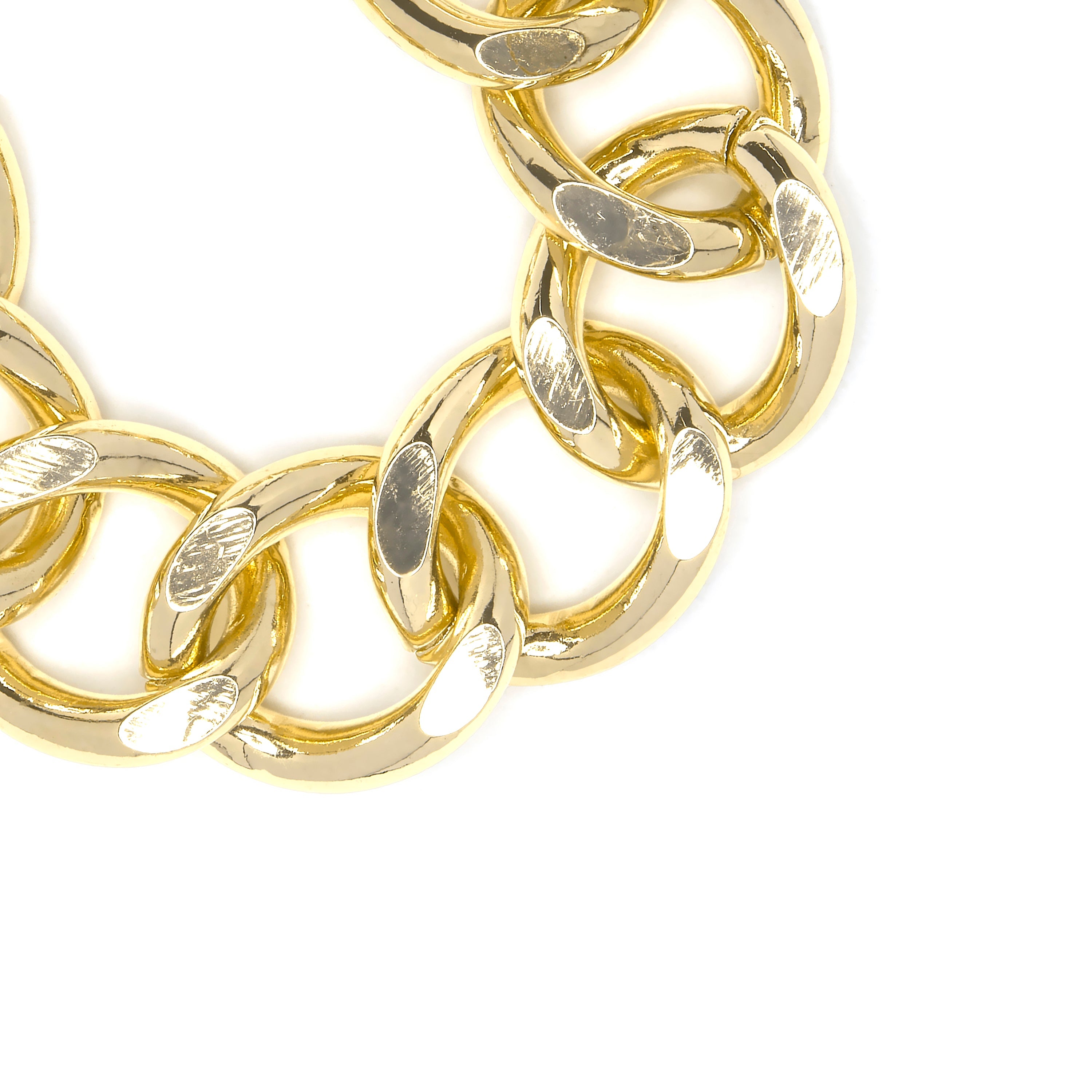 Pulsera acabado en oro amarillo de 18k - Moba