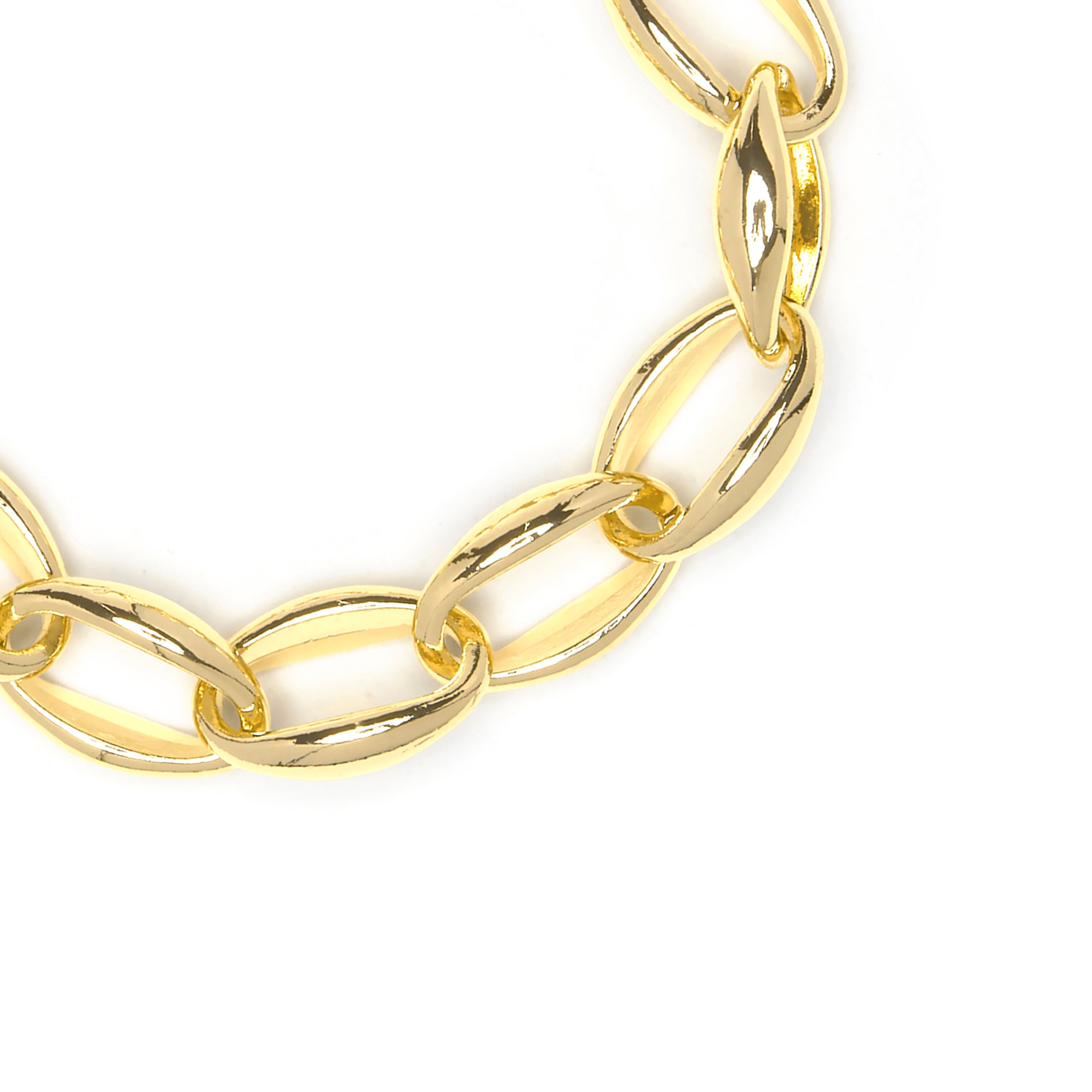 Pulsera acabado en oro amarillo de 18k - Hande