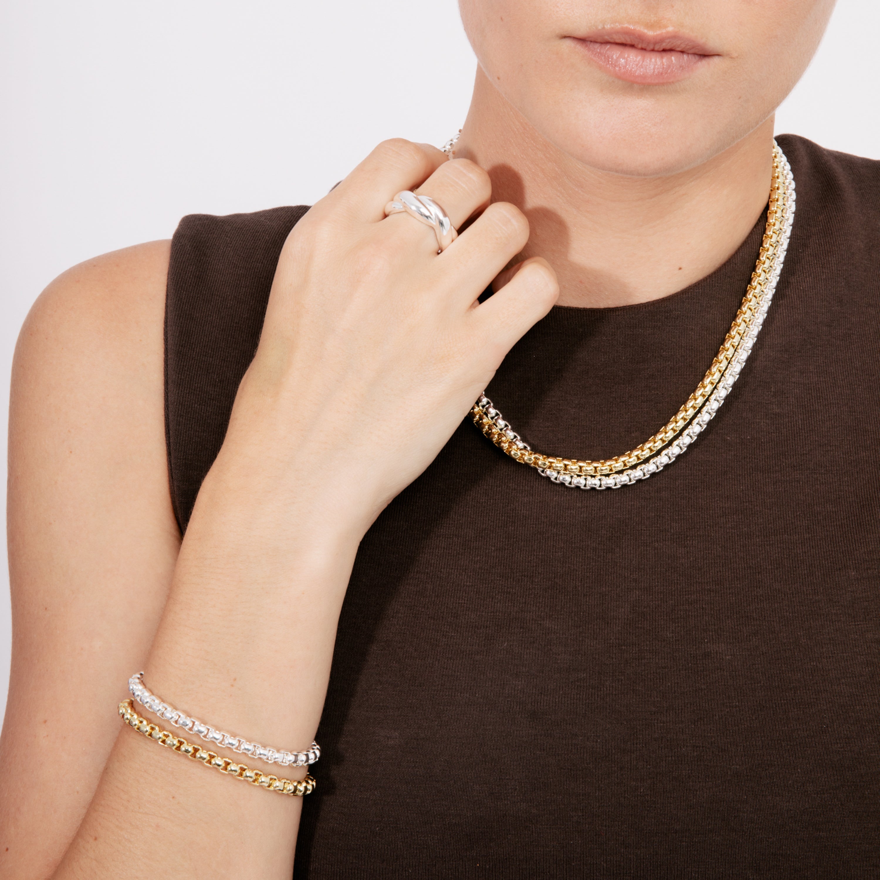 18k yellow gold plated bracelet - Zugiro