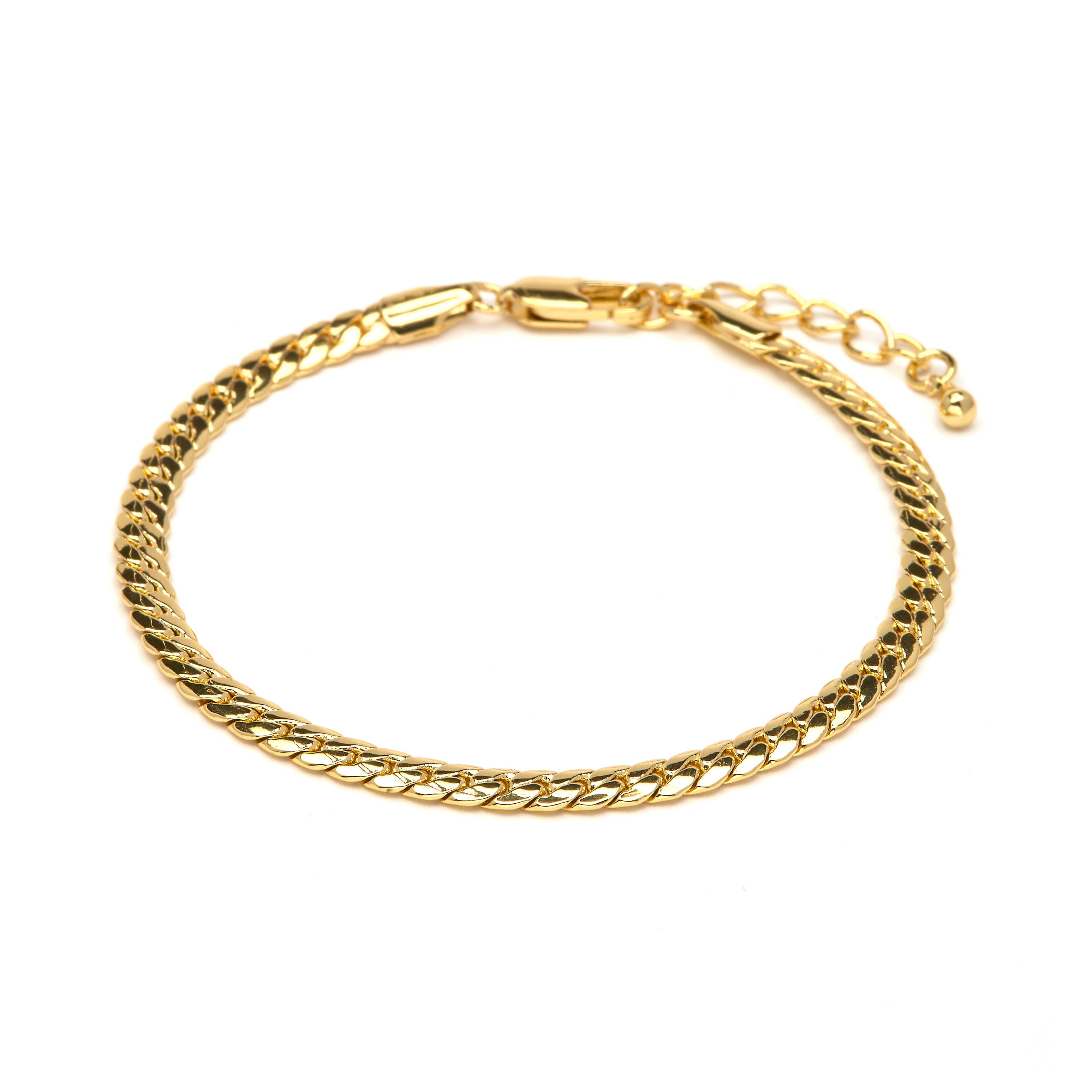18k yellow gold-plated bracelet - Nanja