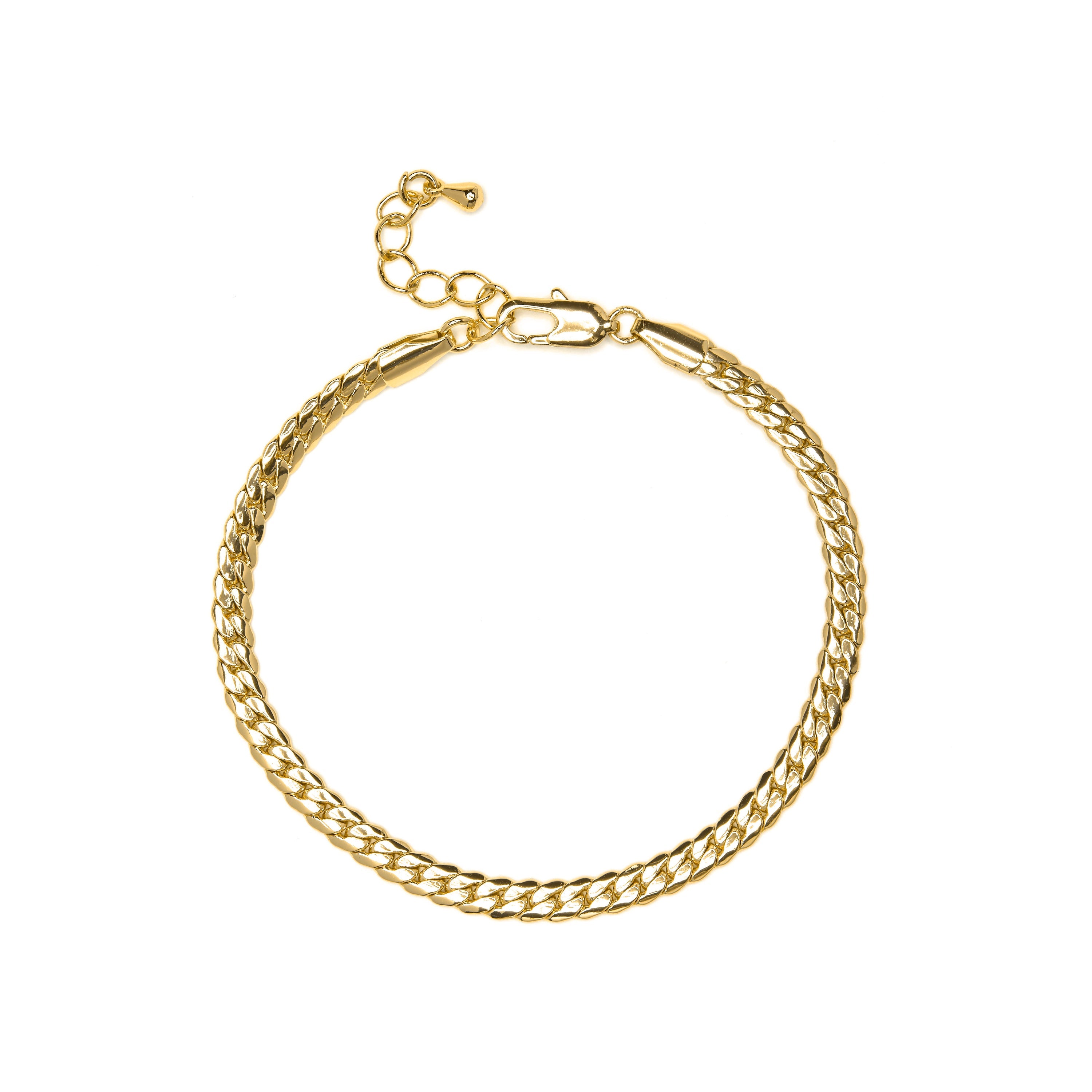 Pulsera acabado en oro amarillo de 18k - Nanja