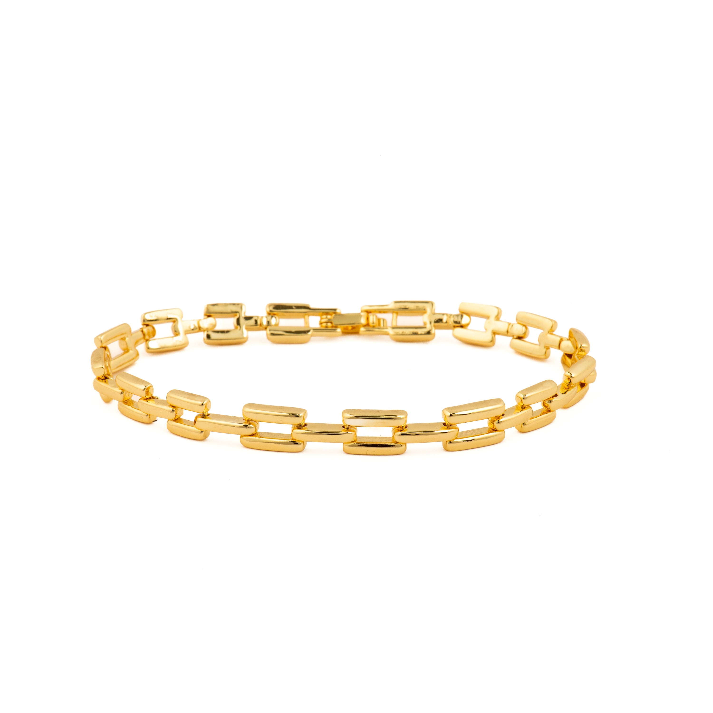 18k yellow gold-plated bracelet - Figor