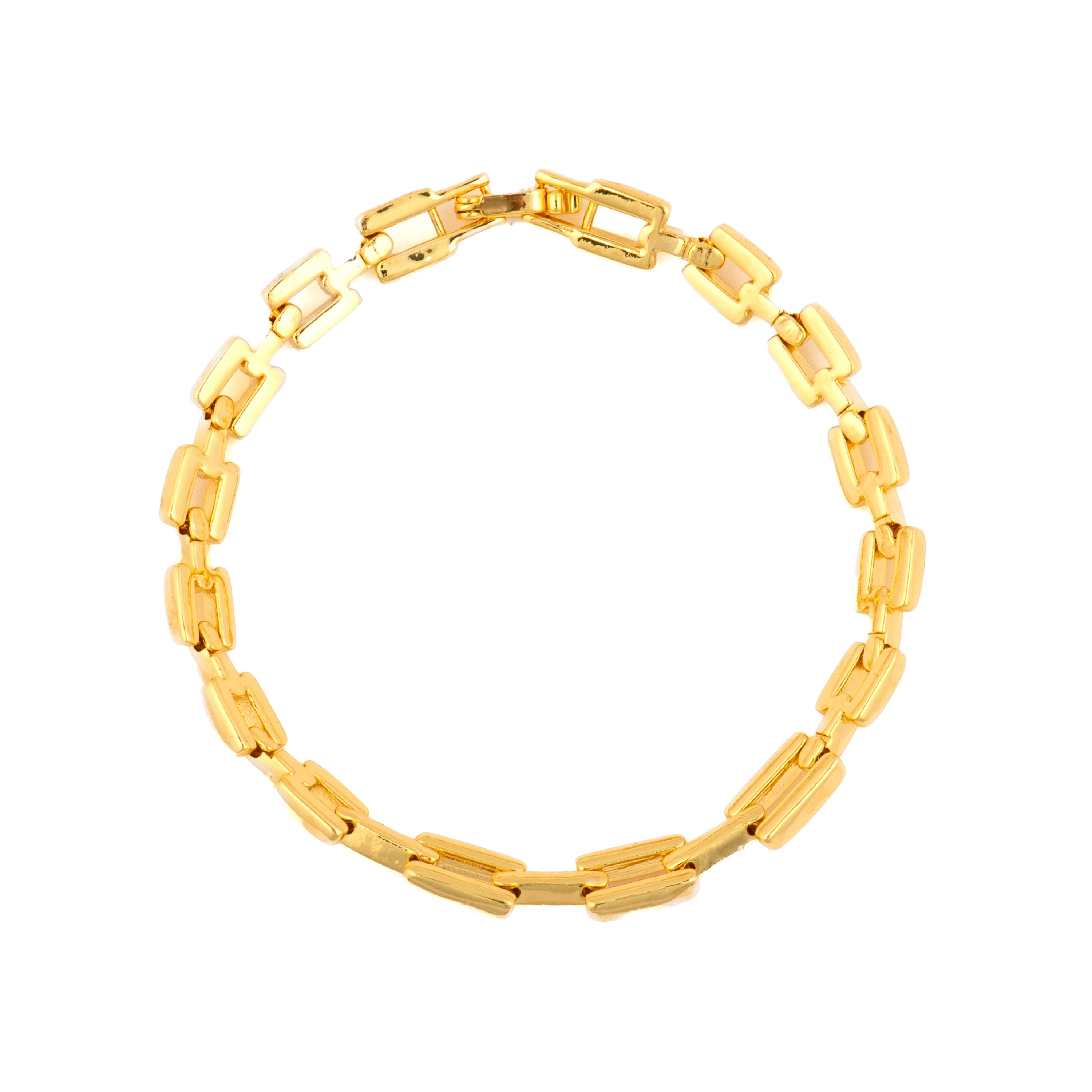 18k yellow gold-plated bracelet - Figor