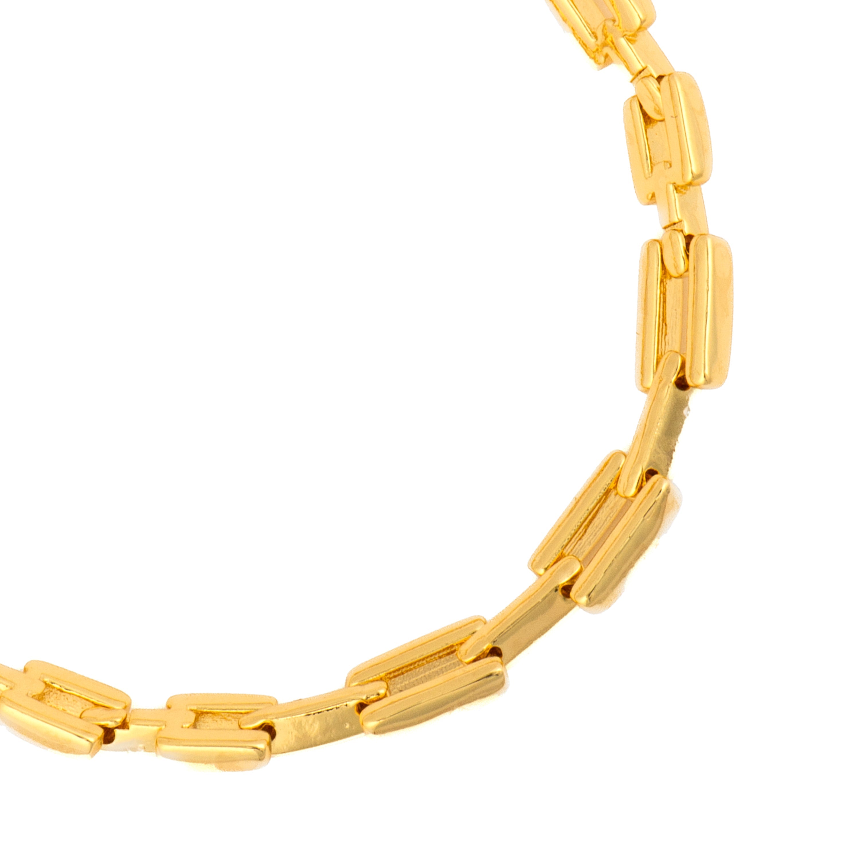 18k yellow gold-plated bracelet - Figor