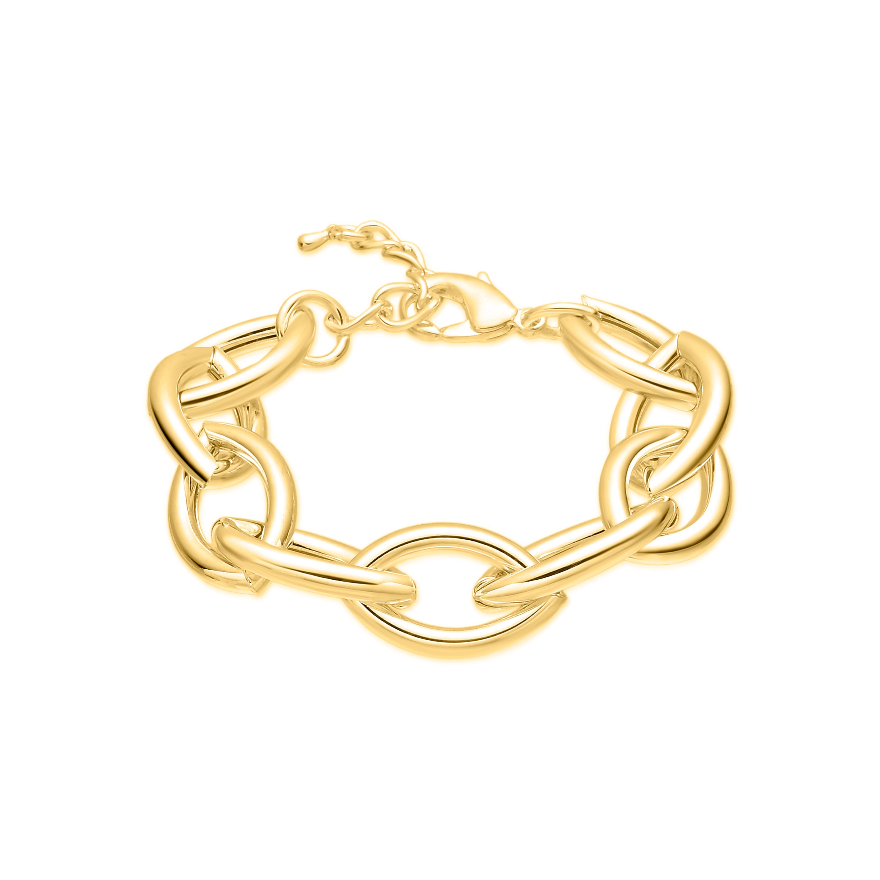 18k Yellow gold plated bracelet - Letli