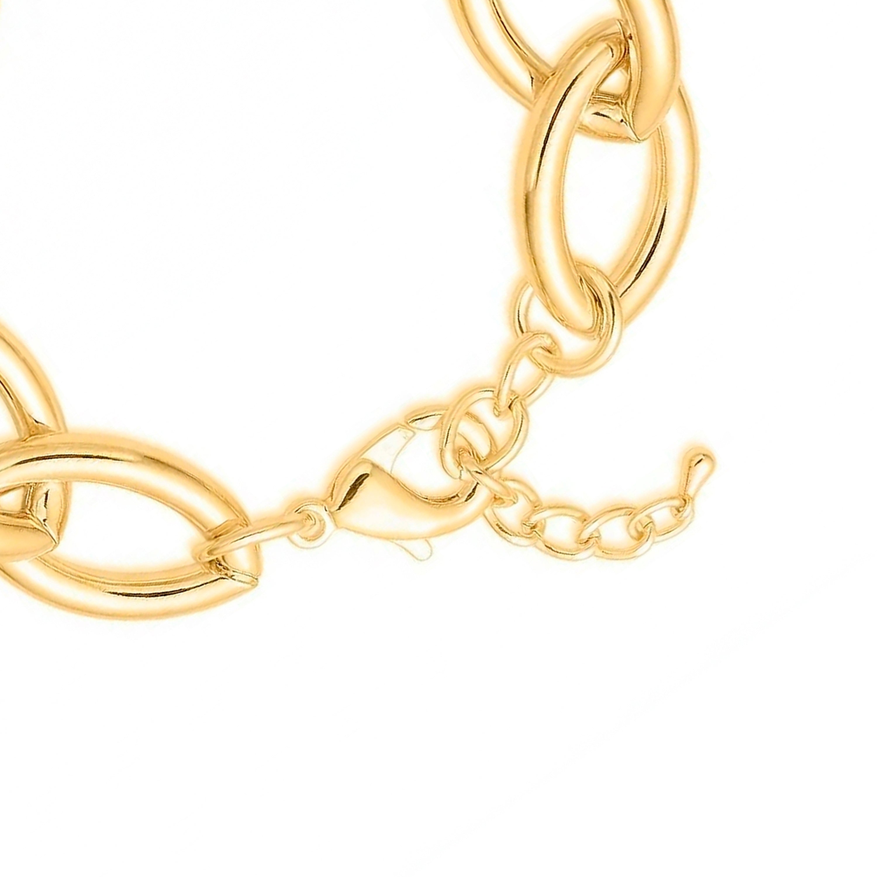 18k Yellow gold plated bracelet - Letli