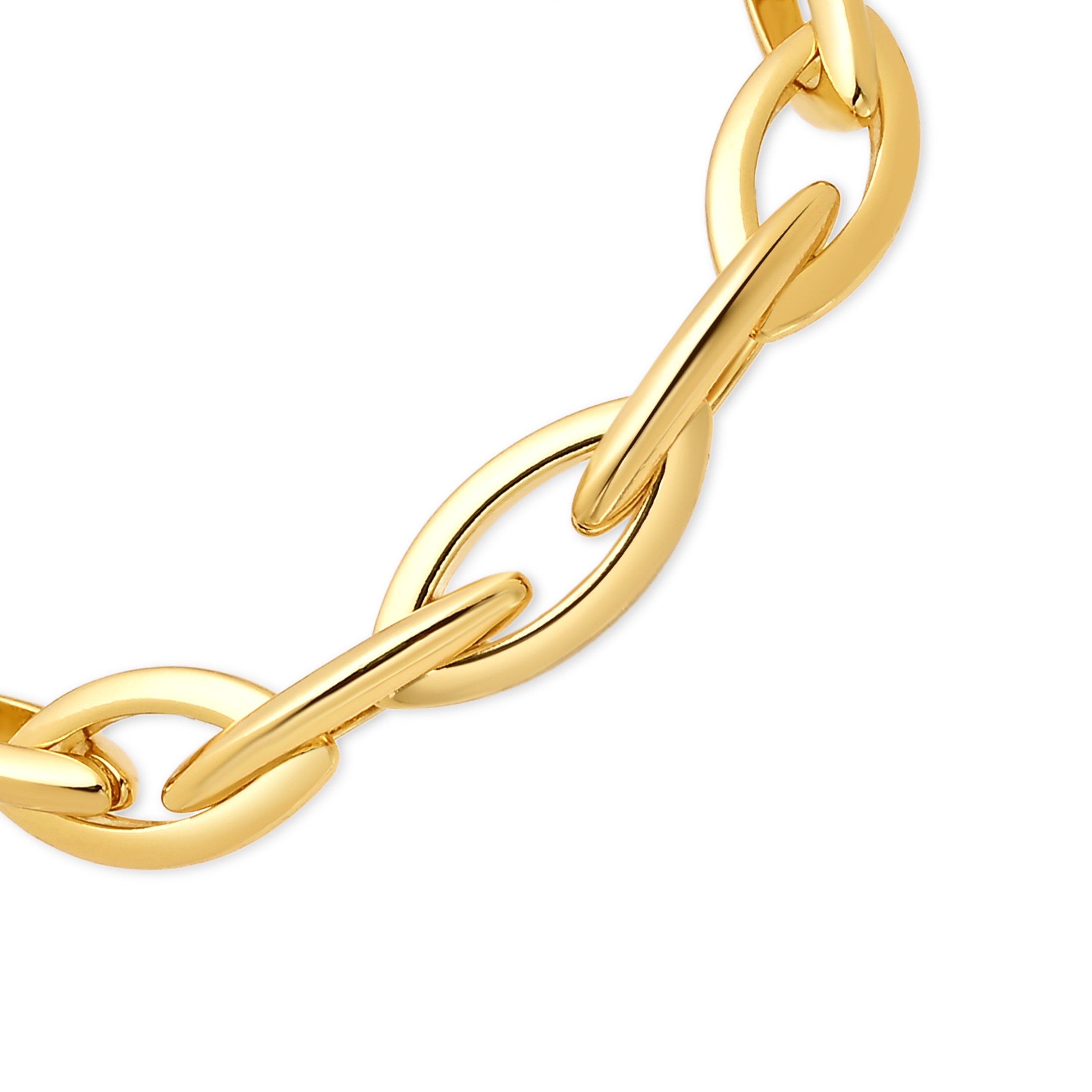 18k yellow gold-plated bracelet - Rasai