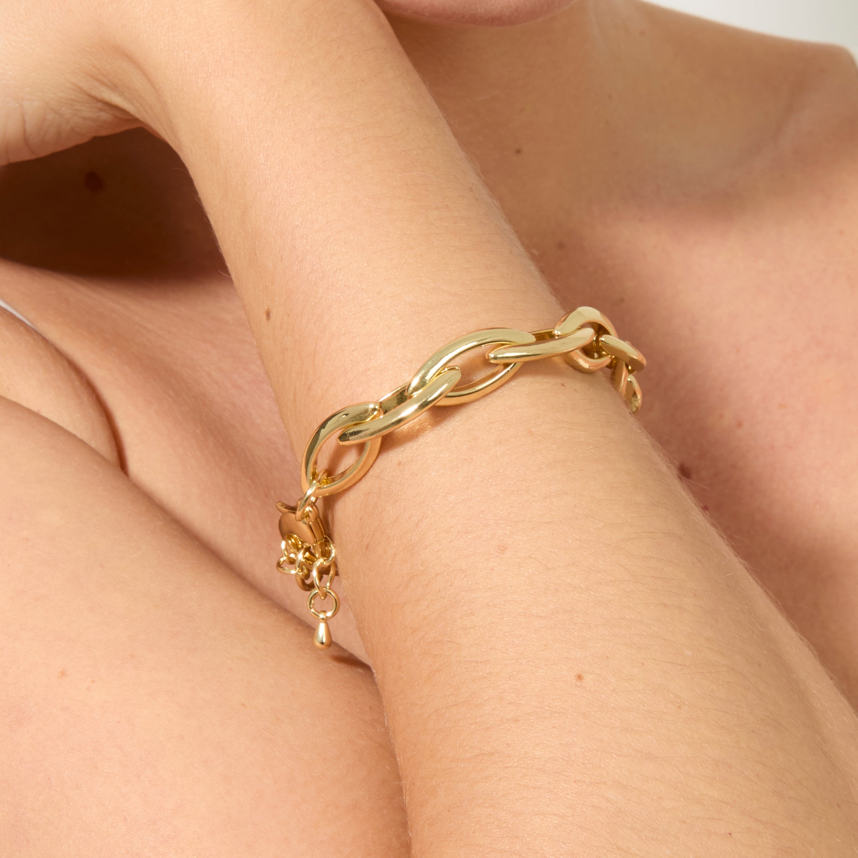 18k yellow gold-plated bracelet - Rasai