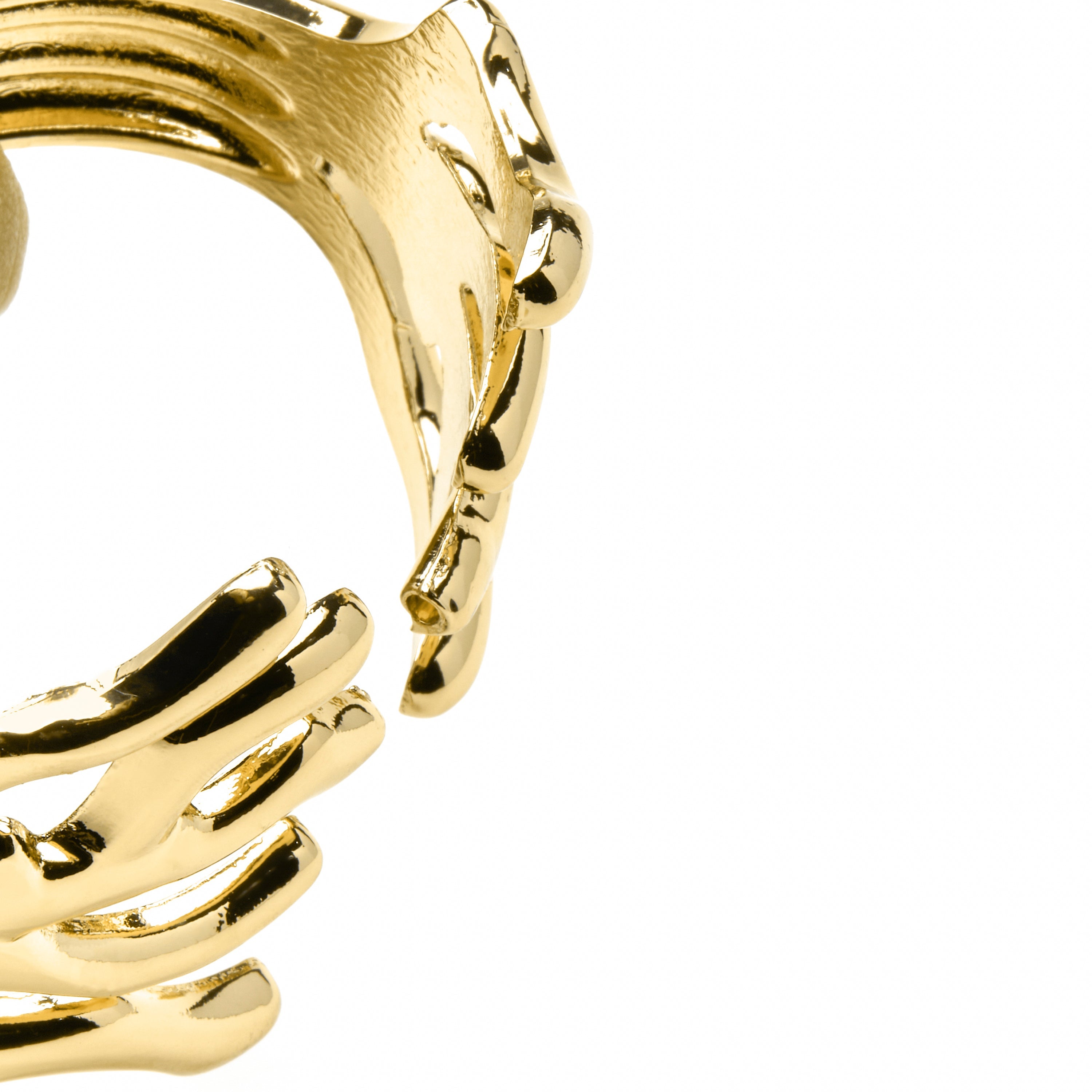 Pulseira com acabamento em ouro amarelo 18k - Fanzara